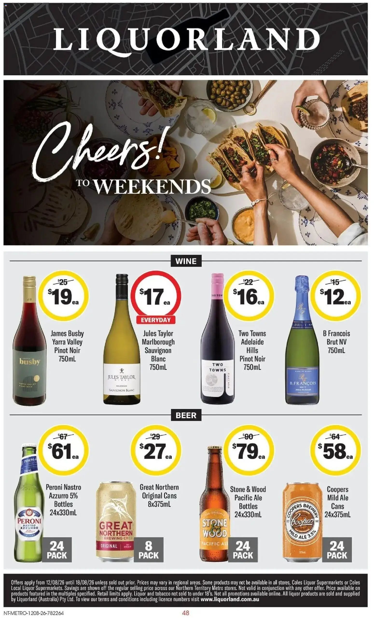 Coles catalogue from 12/08/2026 Coles catalogue NT