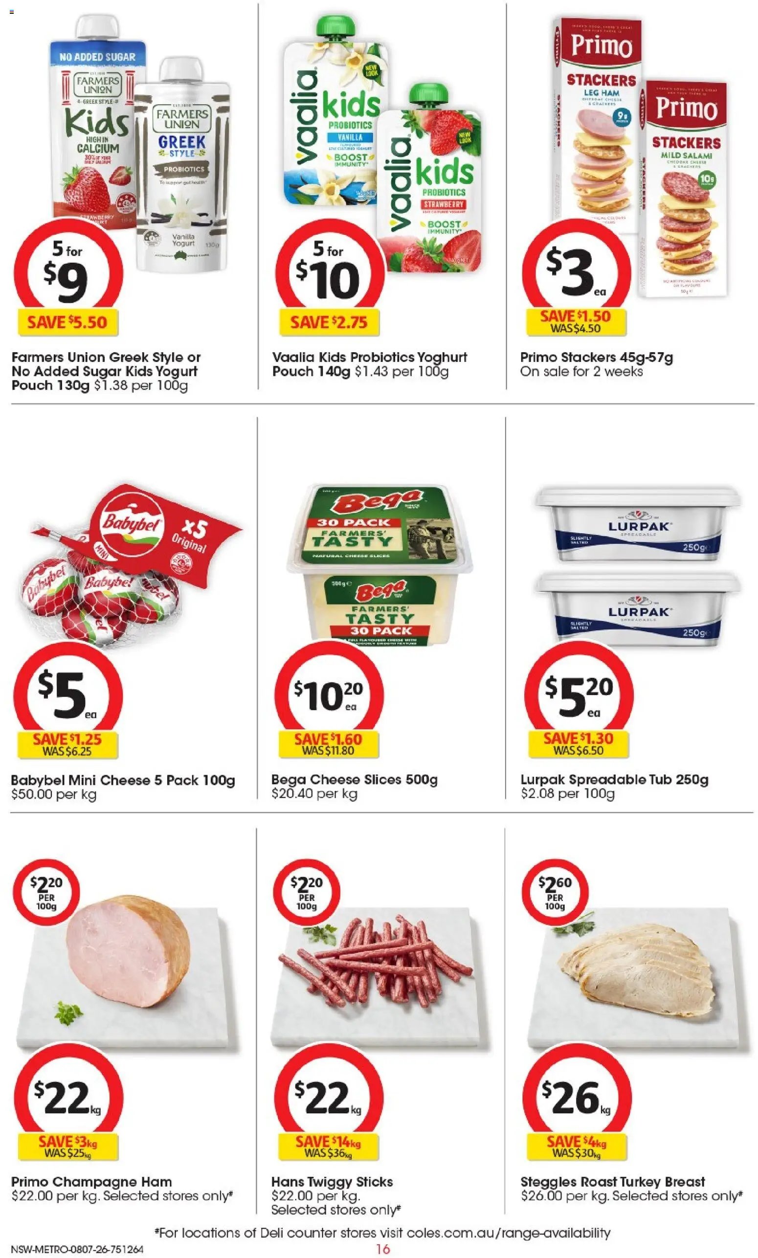 Coles catalogue from 08/07/2026 Coles catalogue