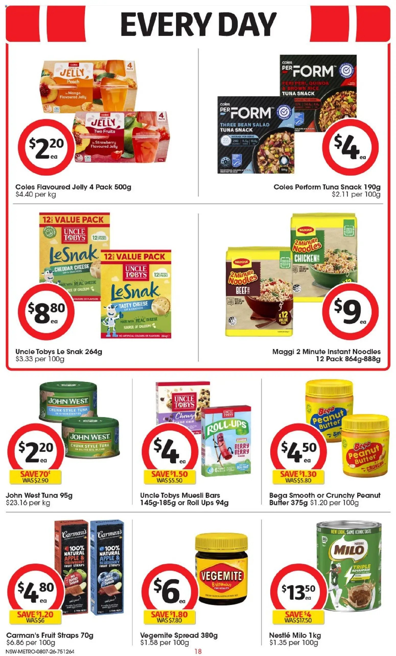 Coles catalogue from 08/07/2026 Coles catalogue