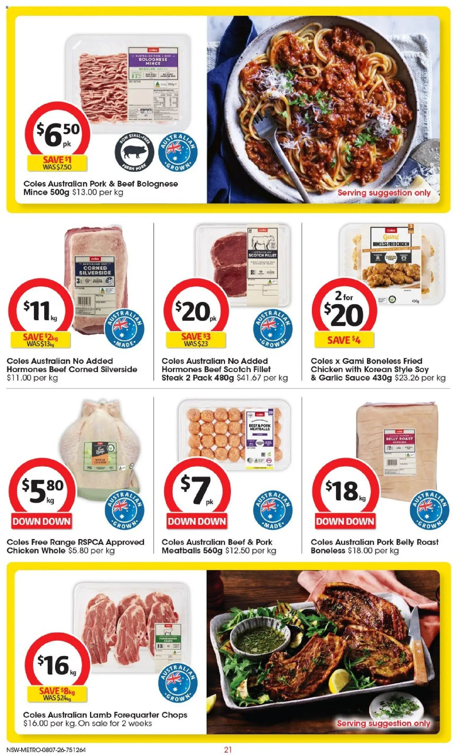 Coles catalogue from 08/07/2026 Coles catalogue