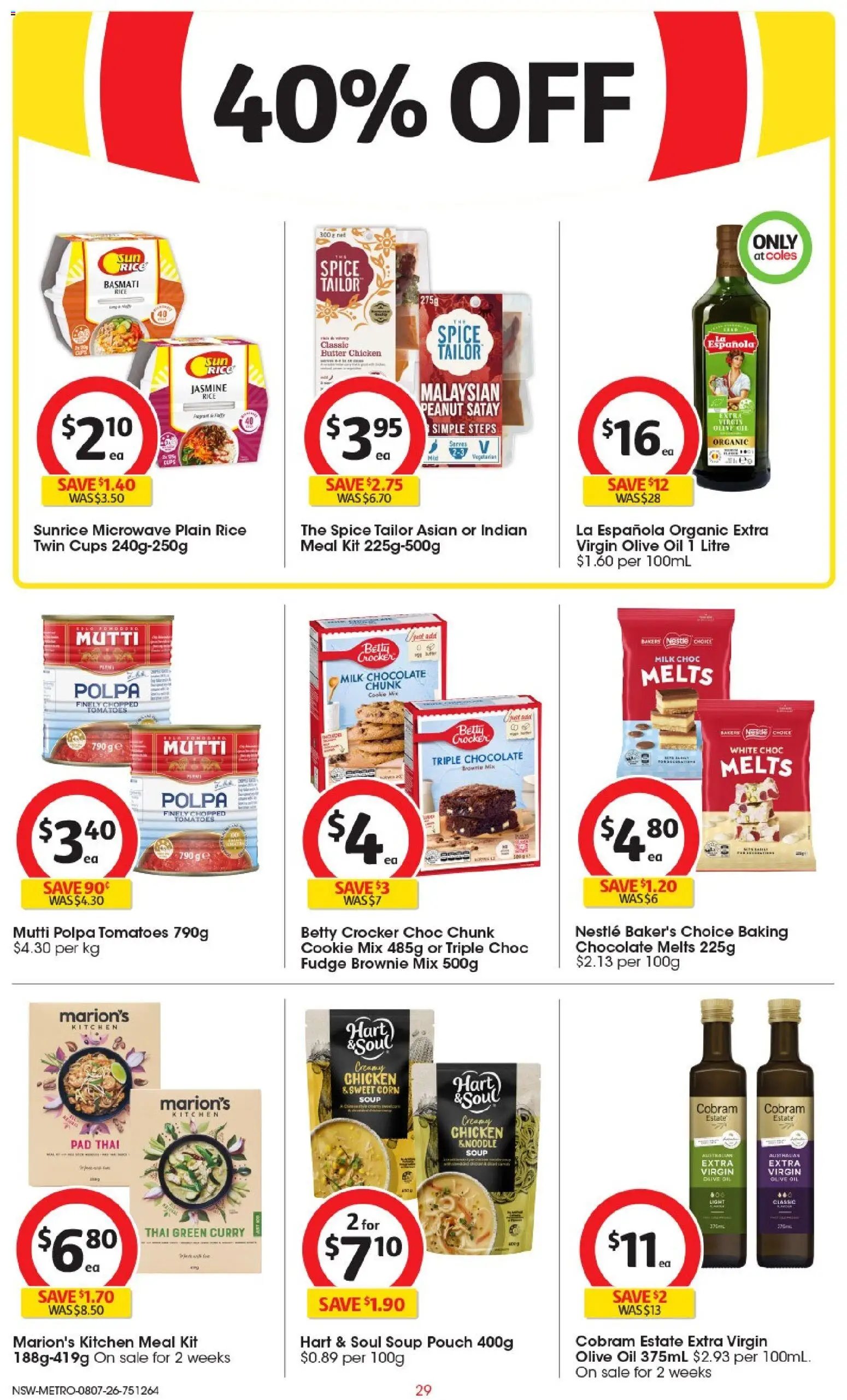 Coles catalogue from 08/07/2026 Coles catalogue