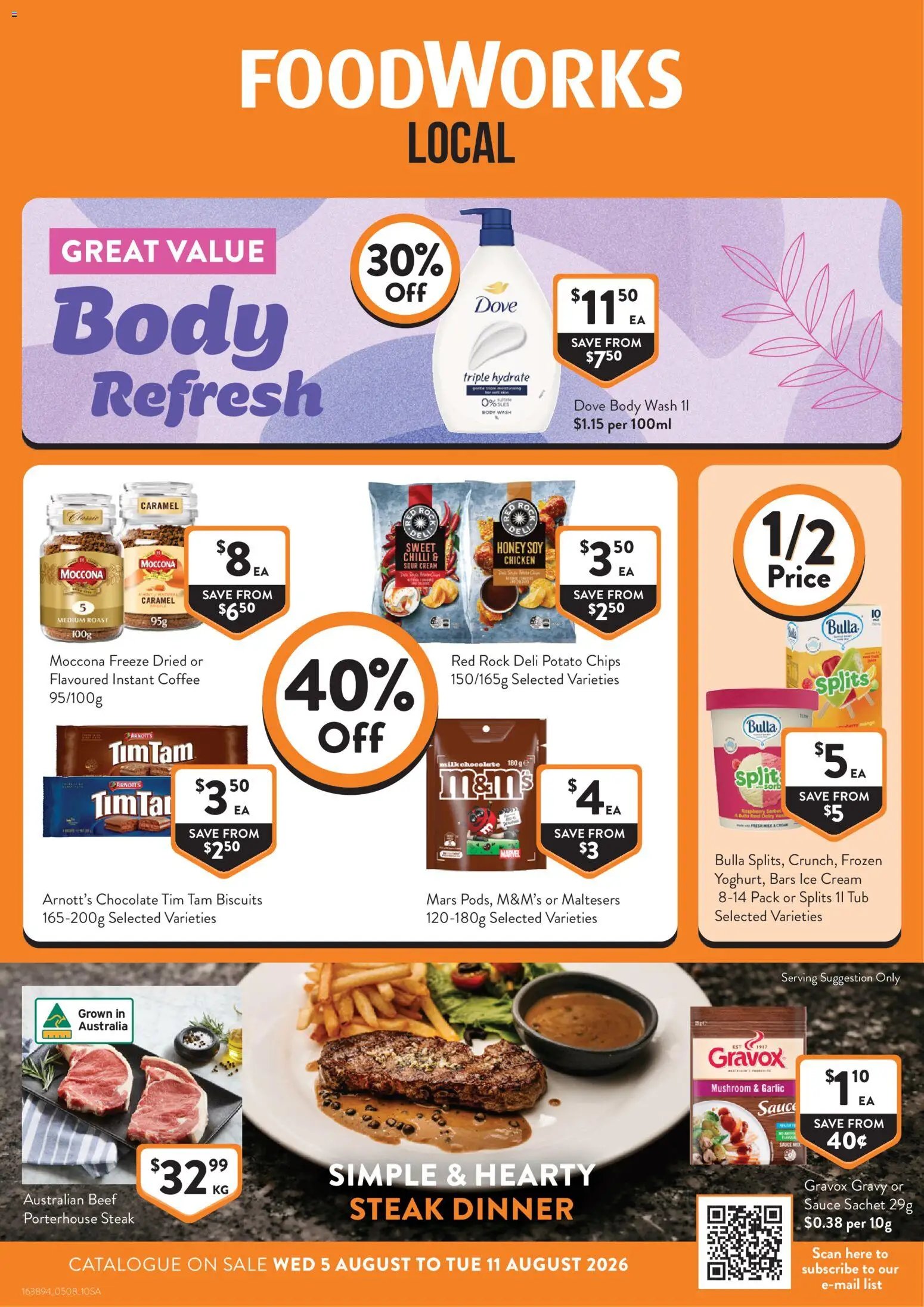 Foodworks catalogue from 05/08/2026 Foodworks catalogue SA