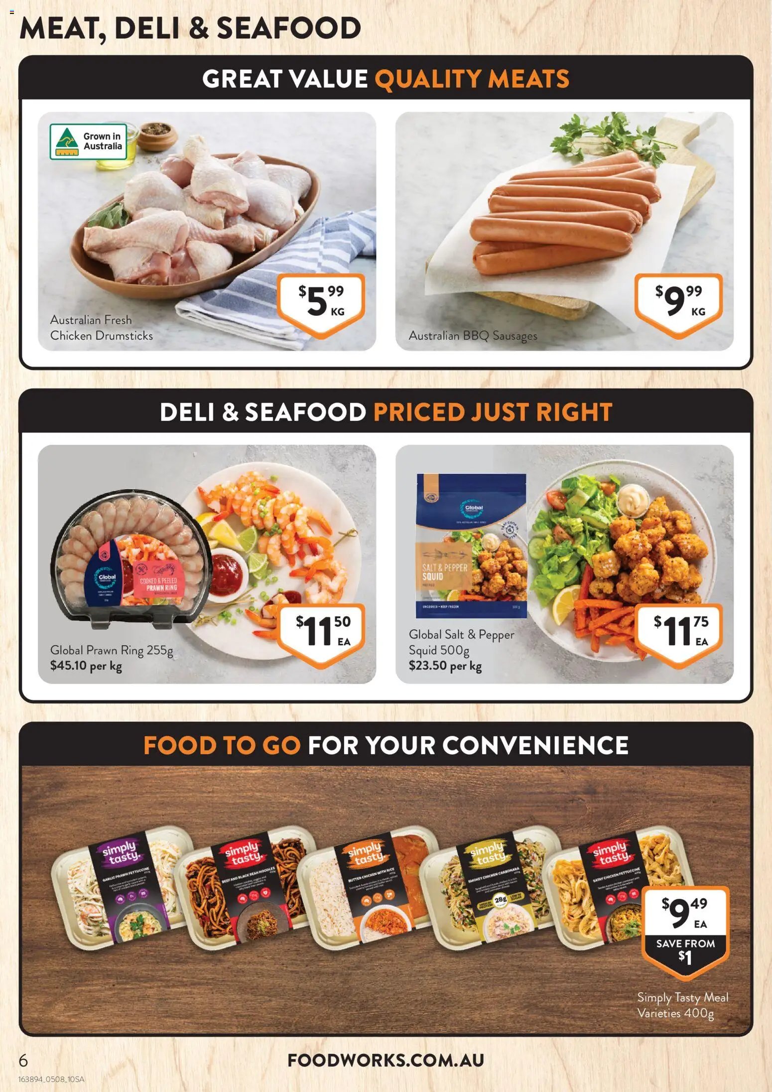 Foodworks catalogue from 05/08/2026 Foodworks catalogue SA