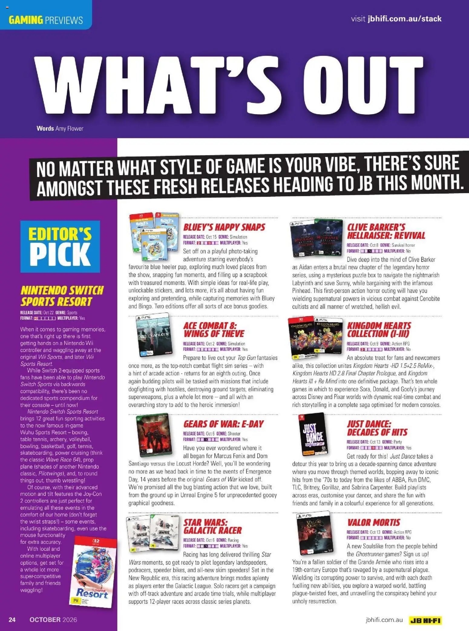 JB Hi-Fi catalogue from 01/10/2026 JB Hi-Fi catalogue Stack