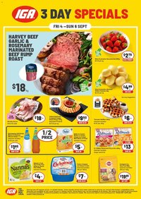 IGA catalogue from 04/09/2026 IGA 3 Day Specials Northbridge