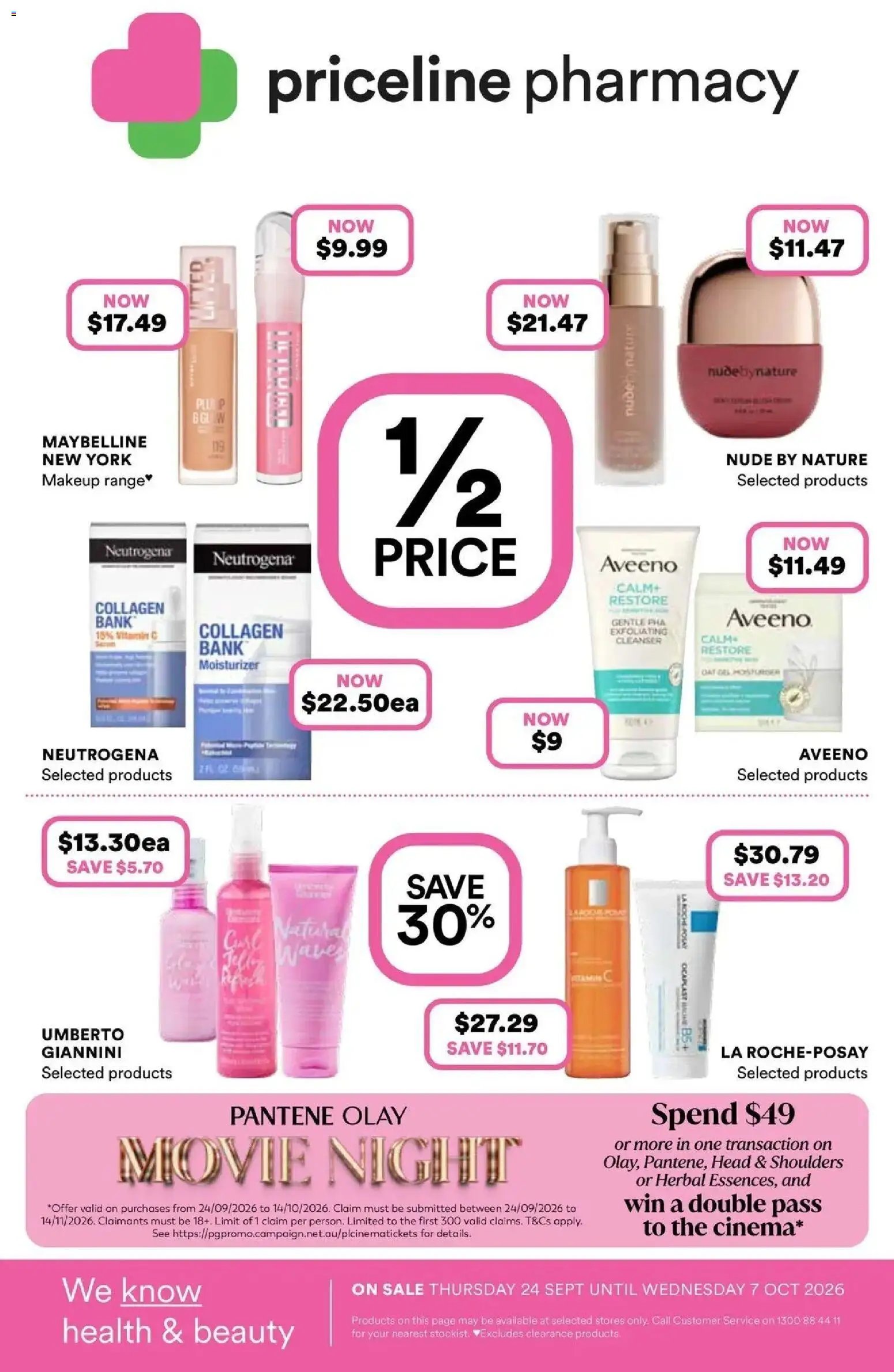 Priceline Pharmacy catalogue from 24/09/2026 Priceline Pharmacy catalogue Aspley