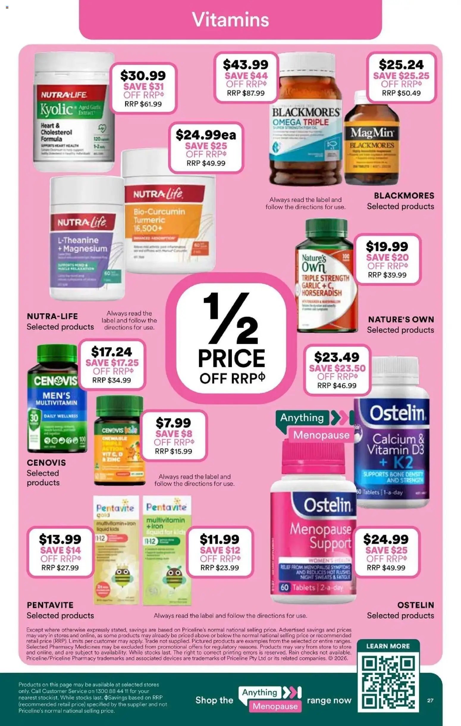 Priceline Pharmacy catalogue from 24/09/2026 Priceline Pharmacy catalogue Aspley