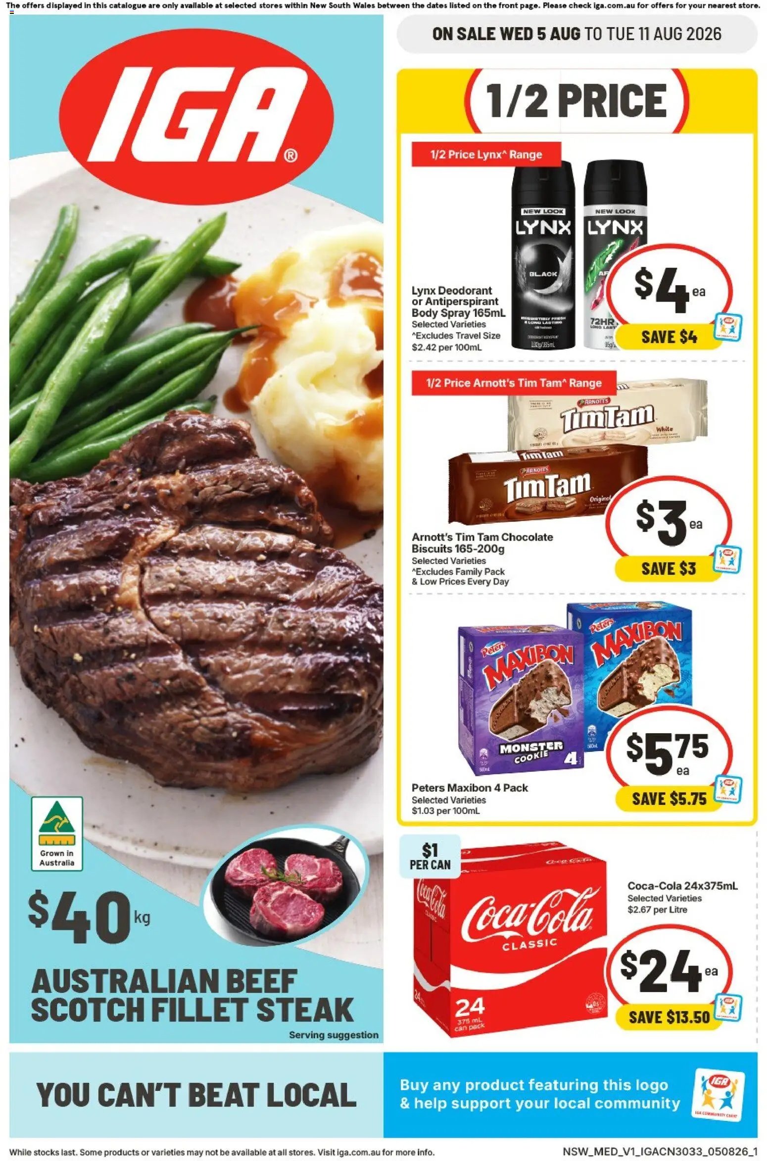 IGA catalogue from 05/08/2026 IGA catalogue QLD