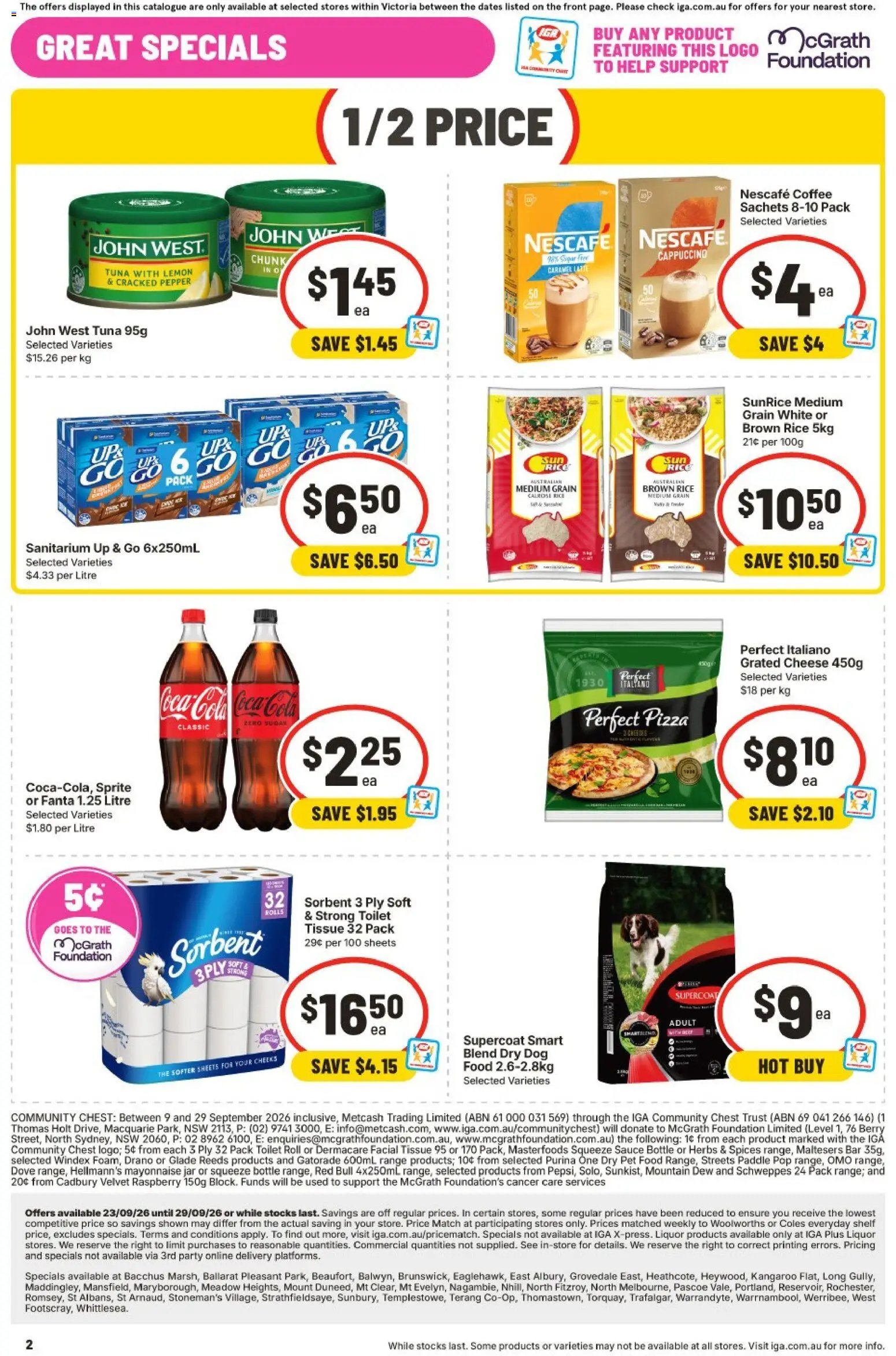 IGA catalogue from 23/09/2026 IGA catalogue Brunswick