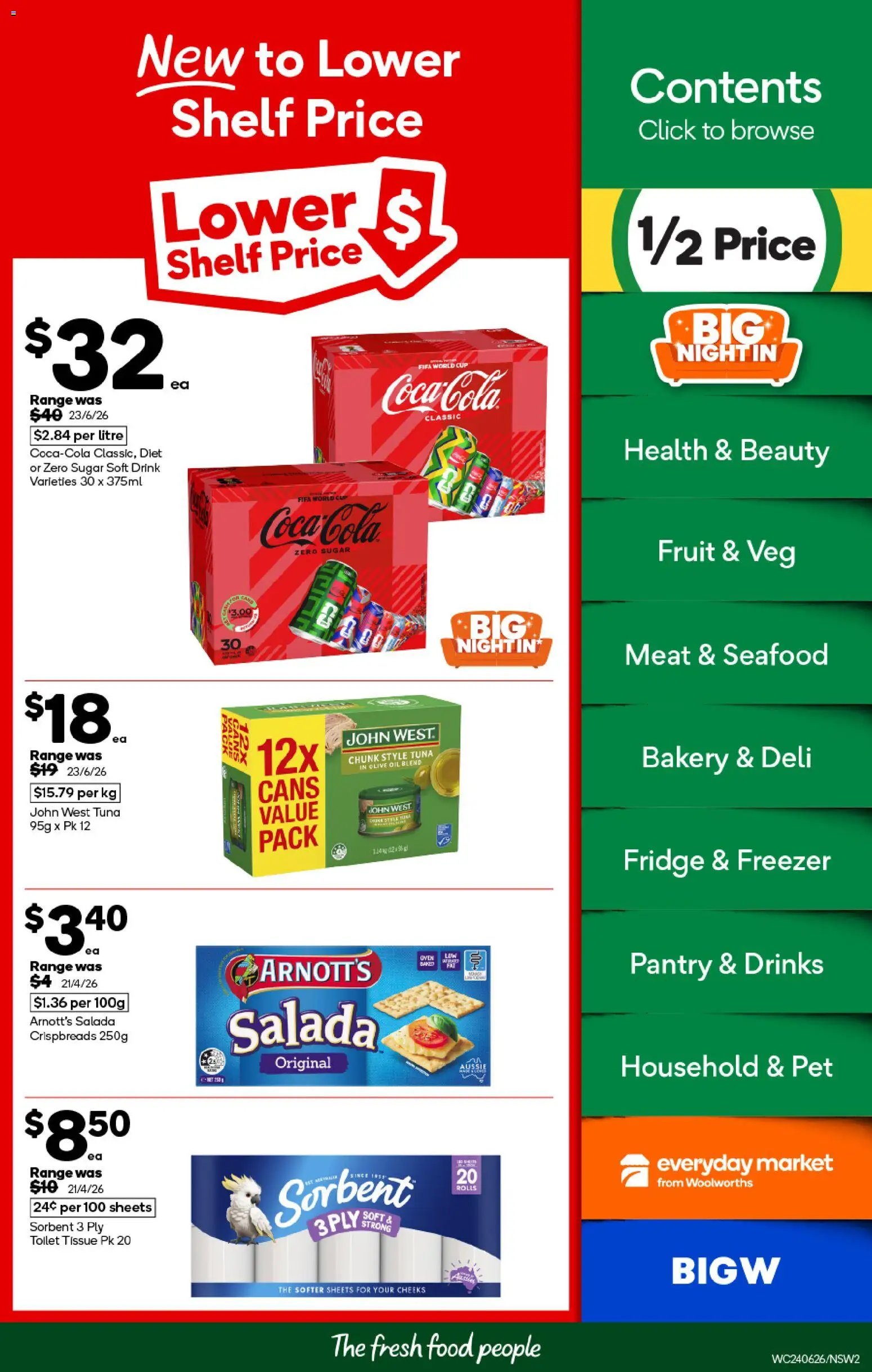 Woolworths catalogue from 24/06/2026 Woolworths catalogue
