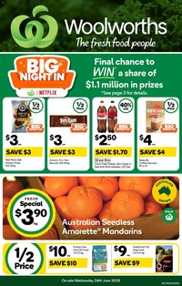 Woolworths catalogue from 24/06/2026 Woolworths catalogue
