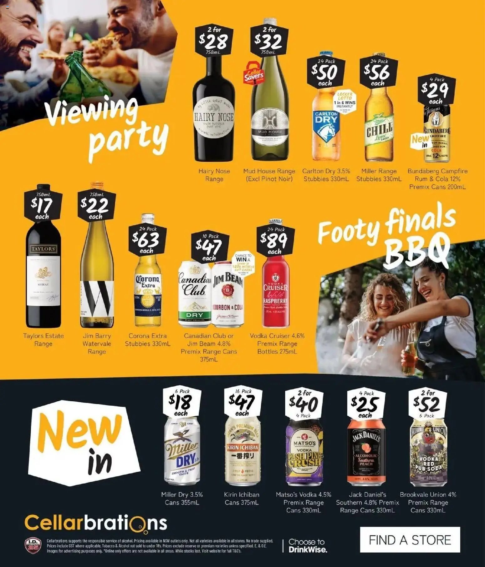 Cellarbrations catalogue from 21/09/2026 Cellarbrations catalogue Murrumbateman