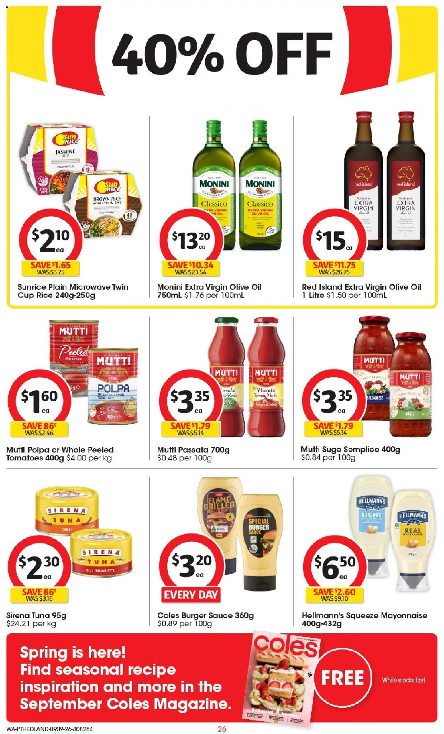 Coles catalogue from 09/09/2026 Coles catalogue