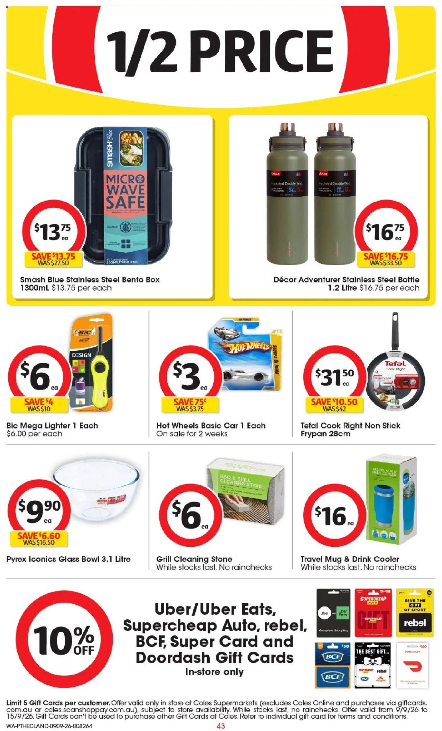 Coles catalogue from 09/09/2026 Coles catalogue