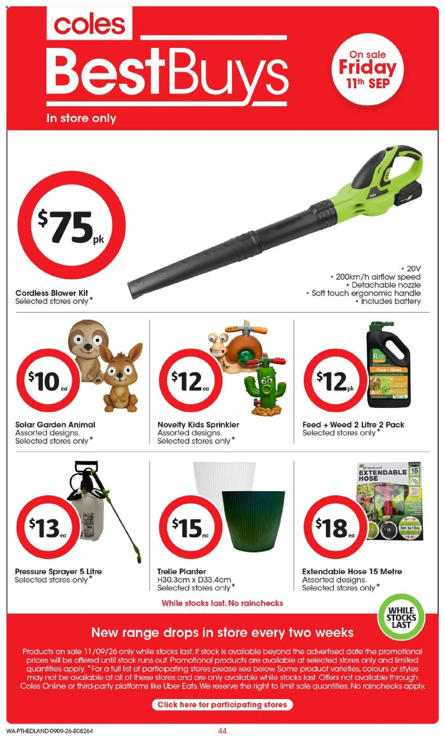 Coles catalogue from 09/09/2026 Coles catalogue