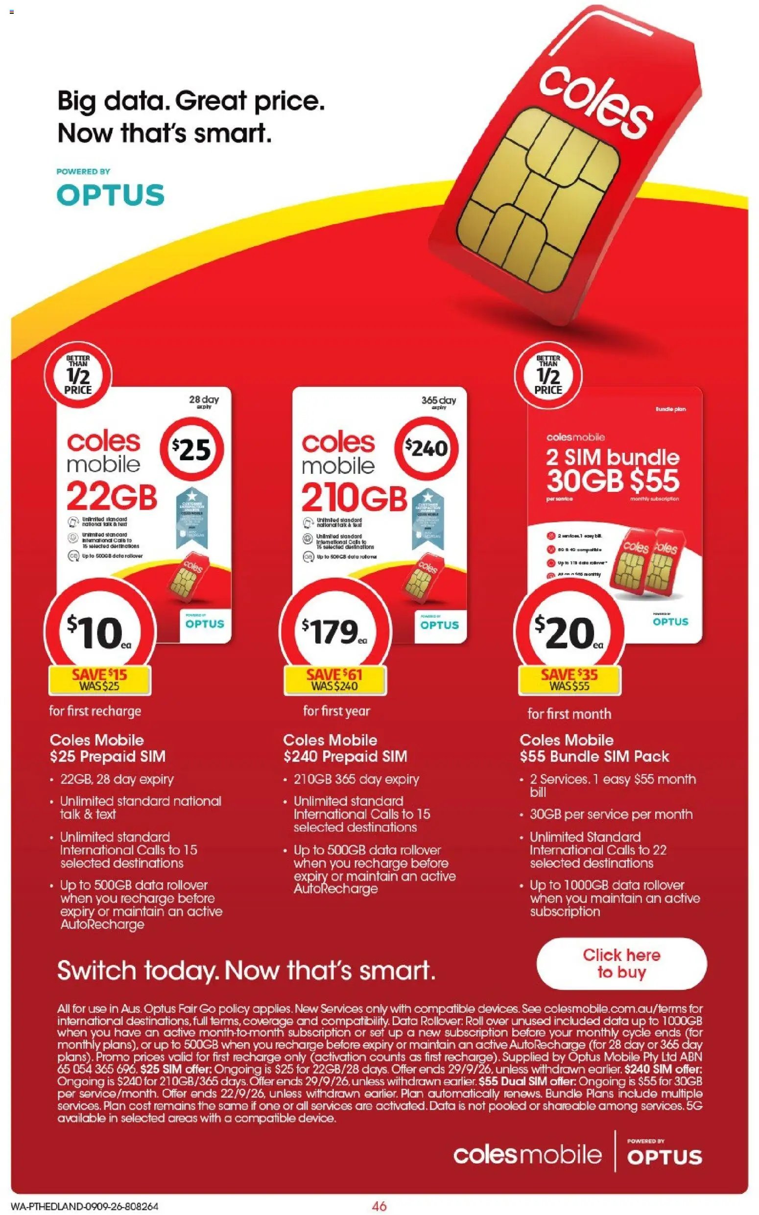 Coles catalogue from 09/09/2026 Coles catalogue