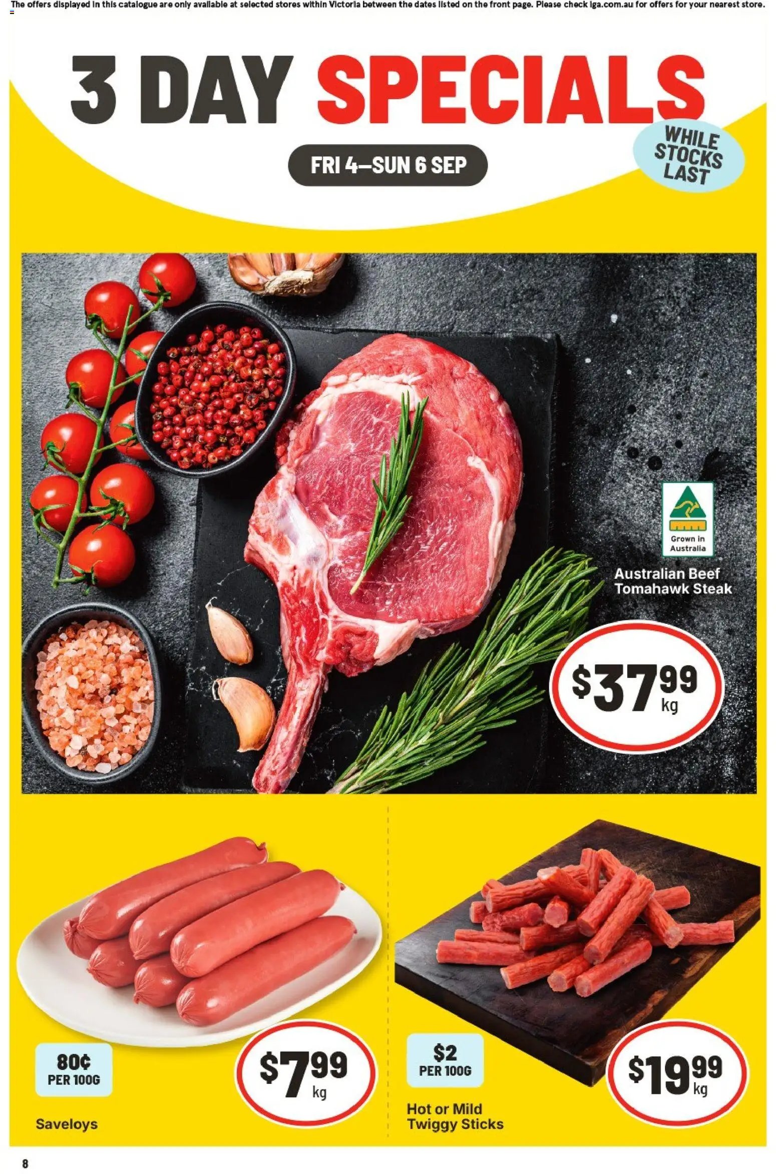 IGA catalogue from 04/09/2026 IGA 3 Day Specials Coburg