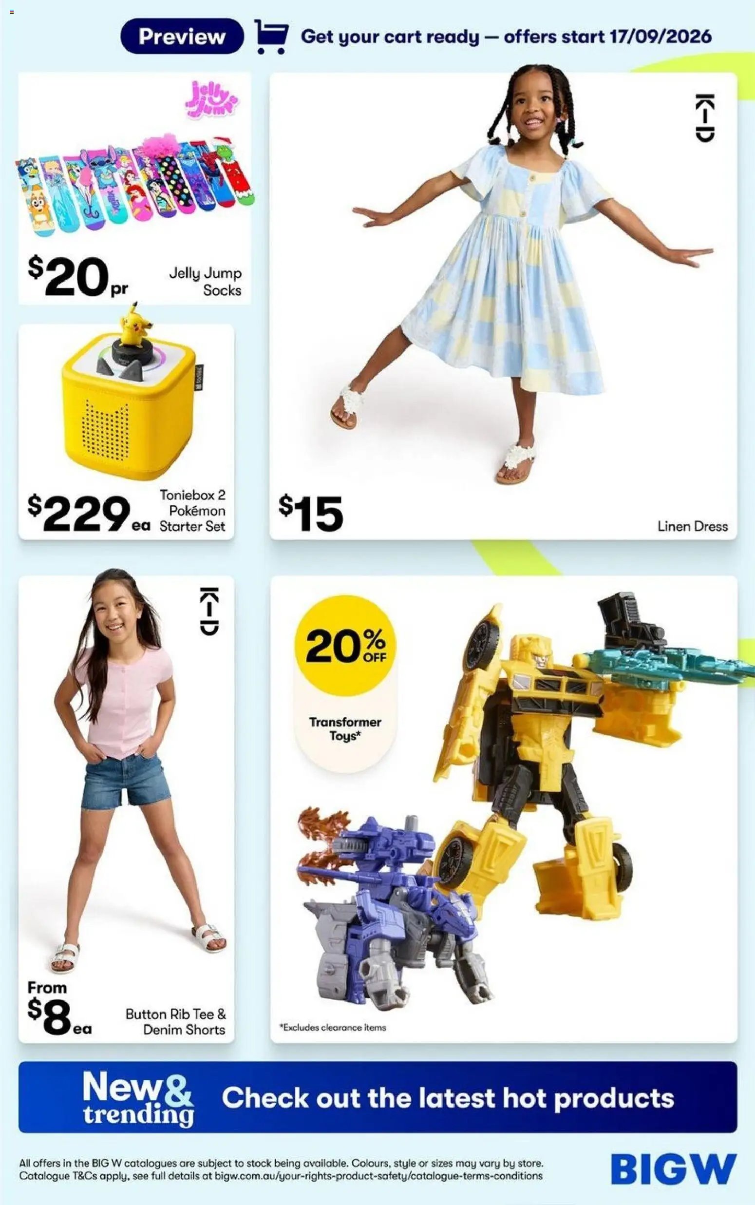 Big W catalogue from 17/09/2026 Big W catalogue