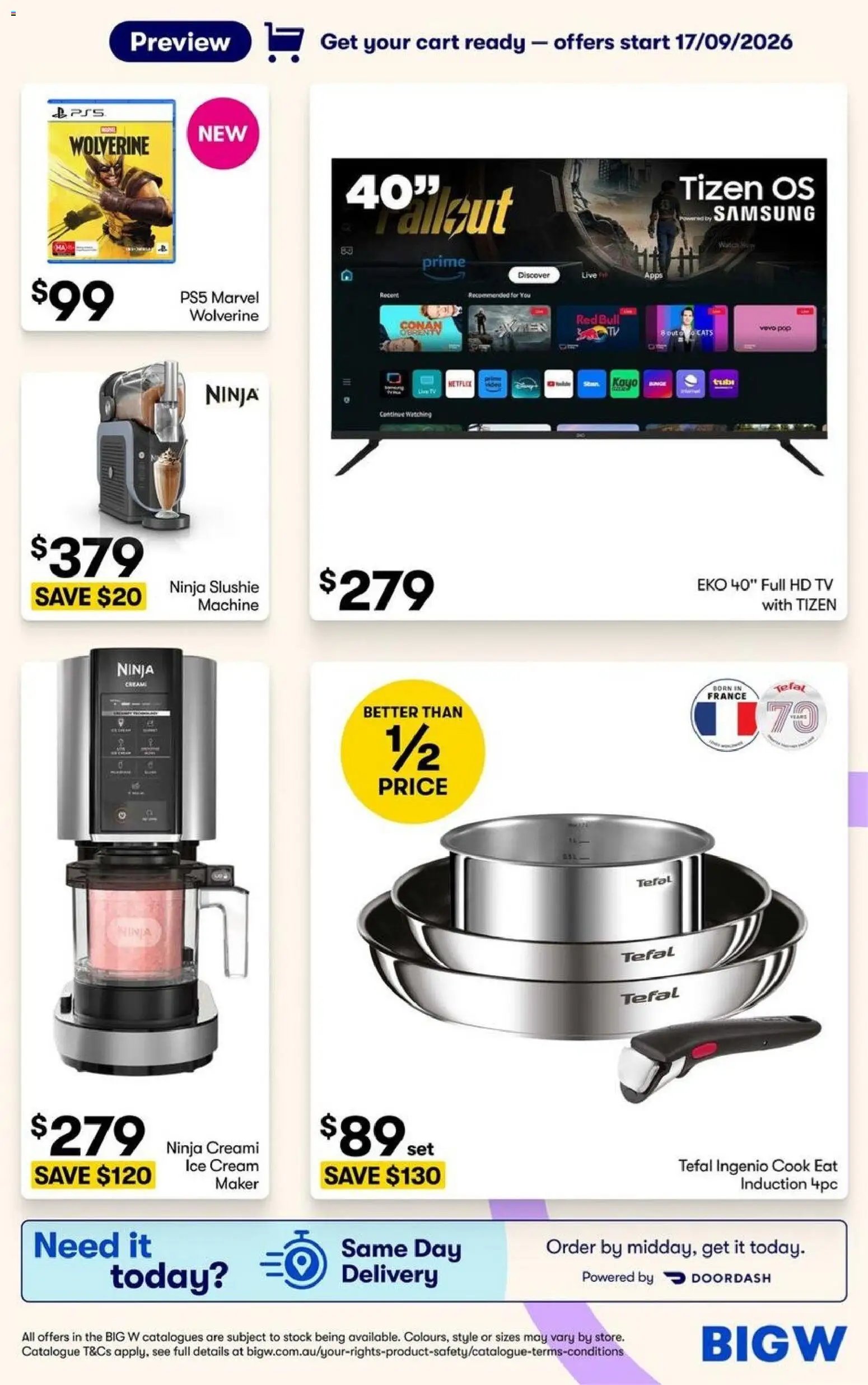 Big W catalogue from 17/09/2026 Big W catalogue