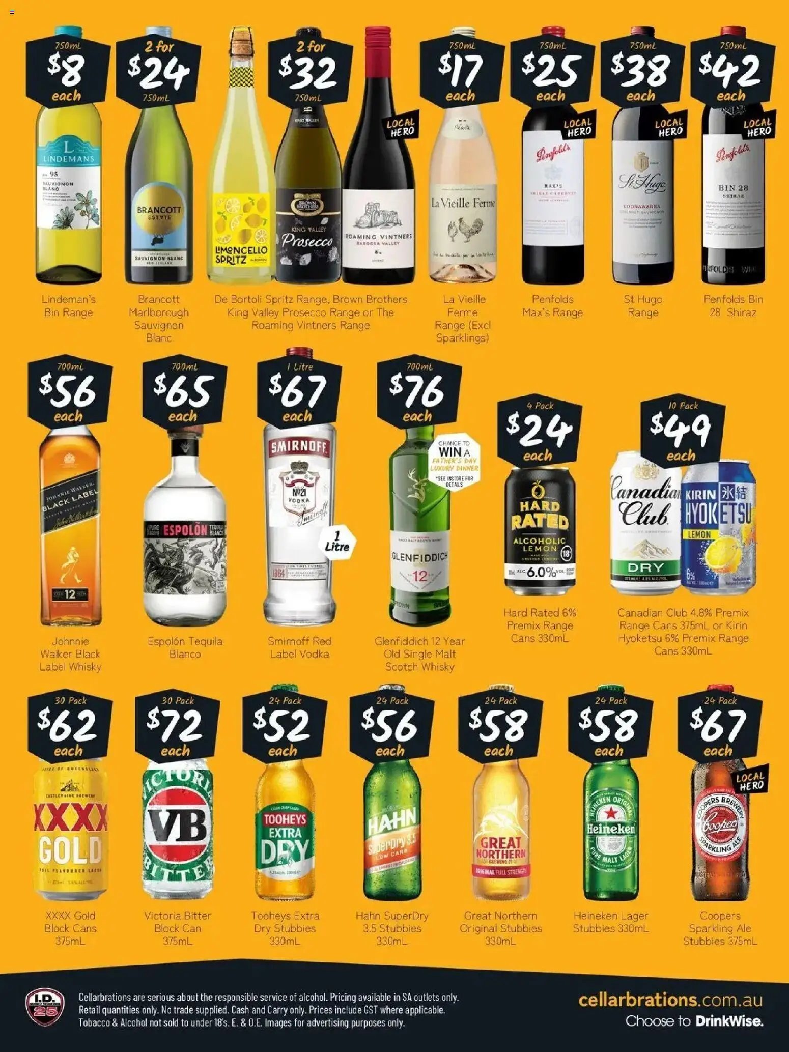 Cellarbrations catalogue from 24/08/2026 Cellarbrations catalogue Aldgate