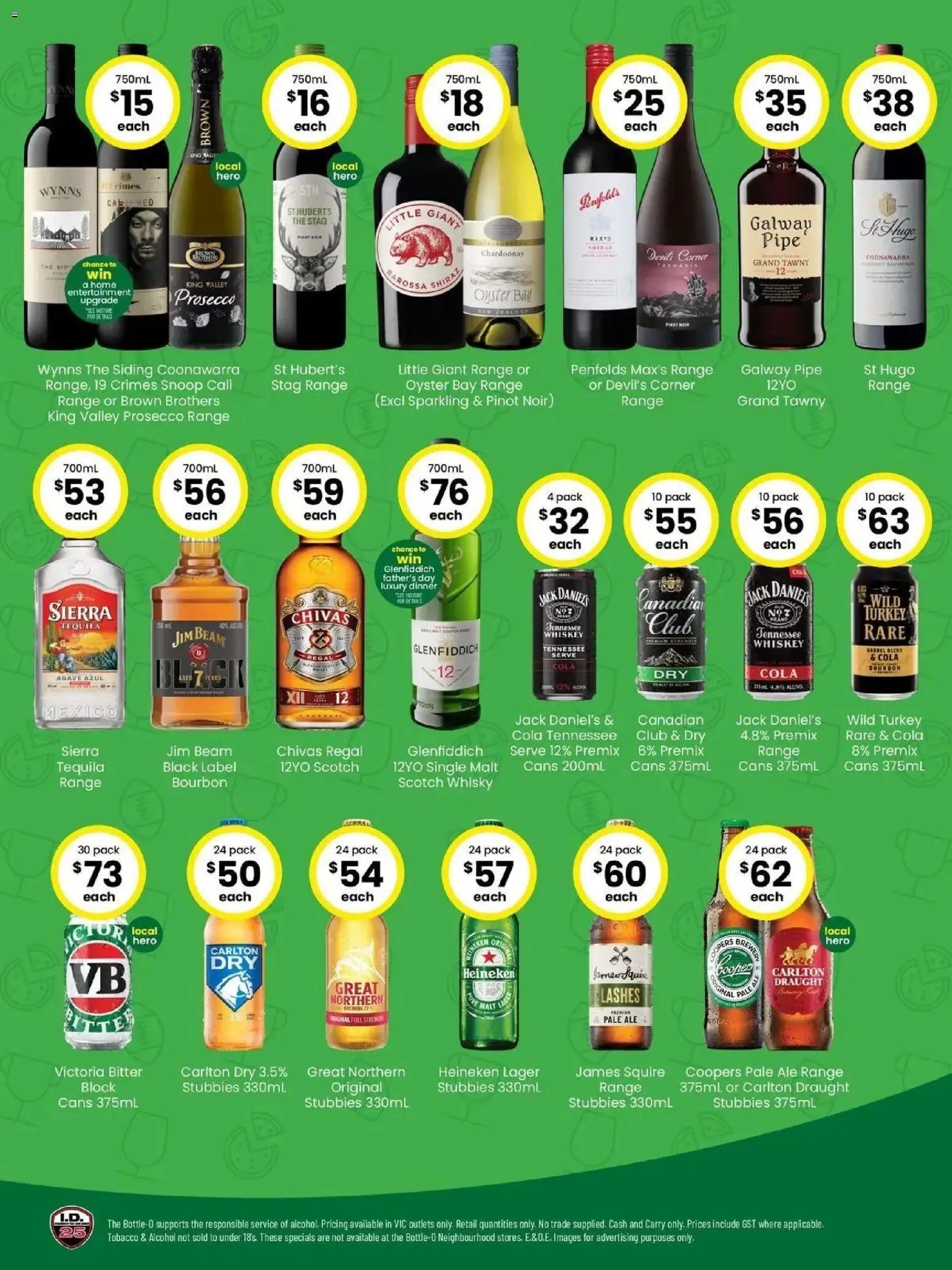 The Bottle-O catalogue from 31/08/2026 The Bottle-O catalogue Yarra Junction