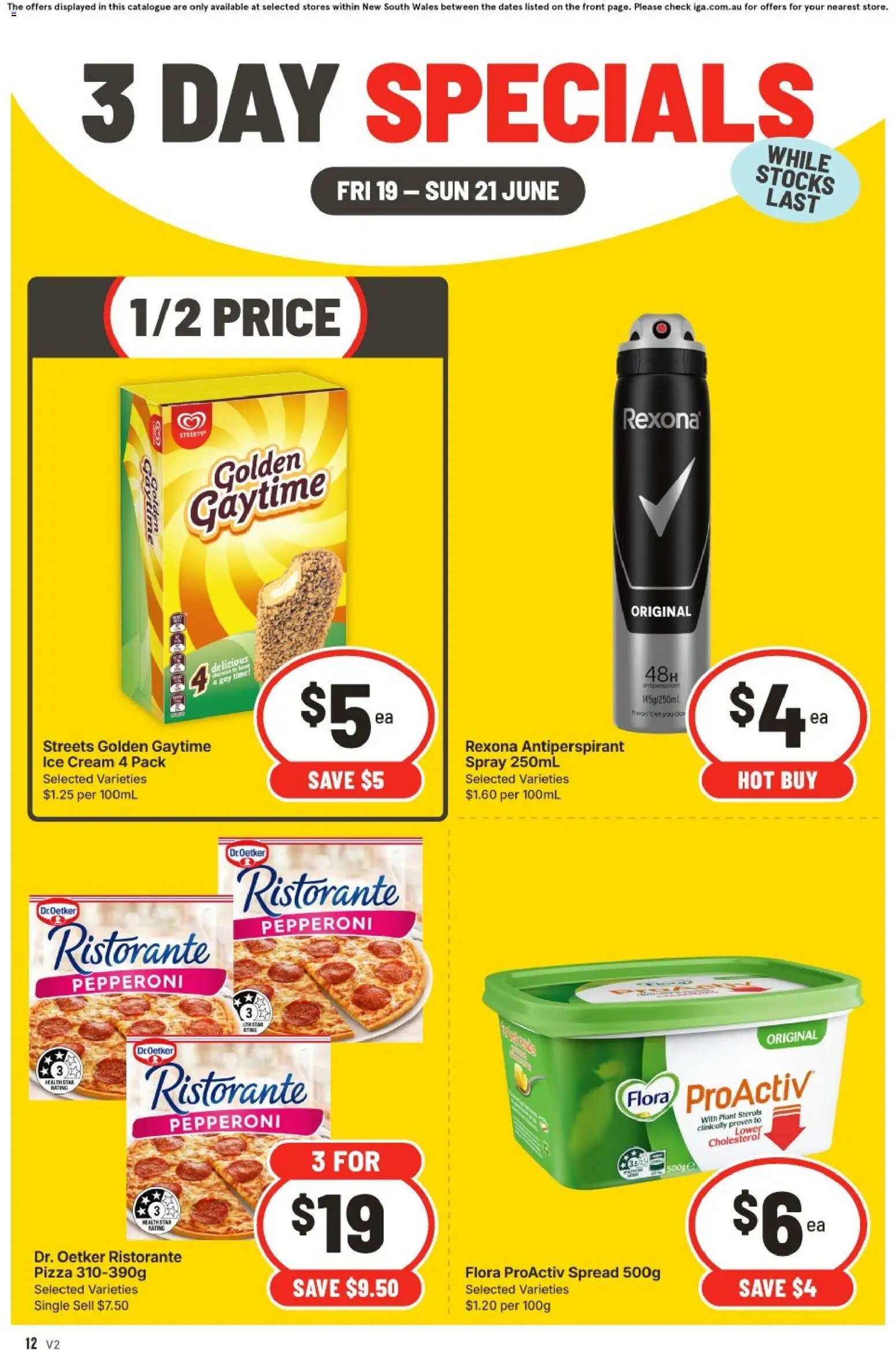 IGA catalogue from 19/06/2026 IGA 3 Day Specials NSW Medium V2