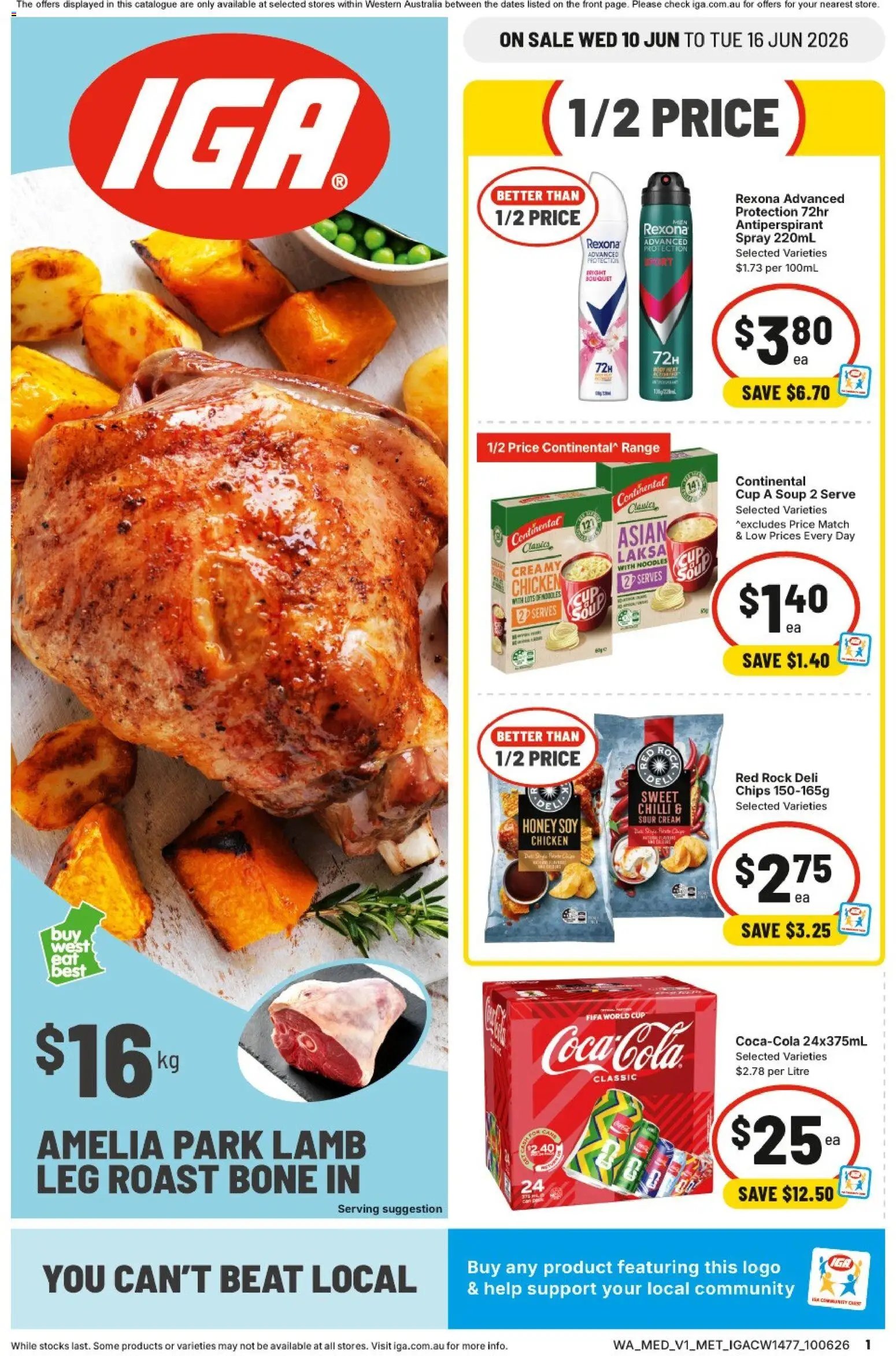 IGA catalogue from 10/06/2026 IGA catalogue WA medium metro