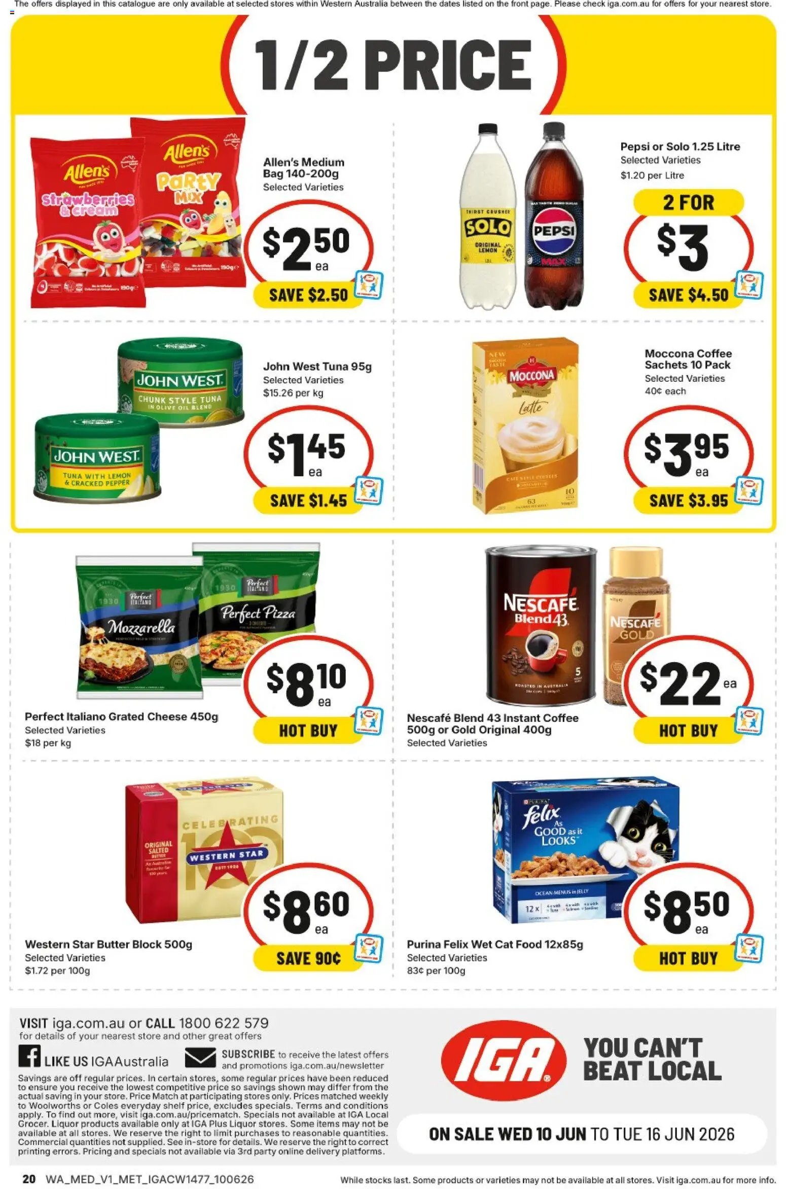 IGA catalogue from 10/06/2026 IGA catalogue WA medium metro