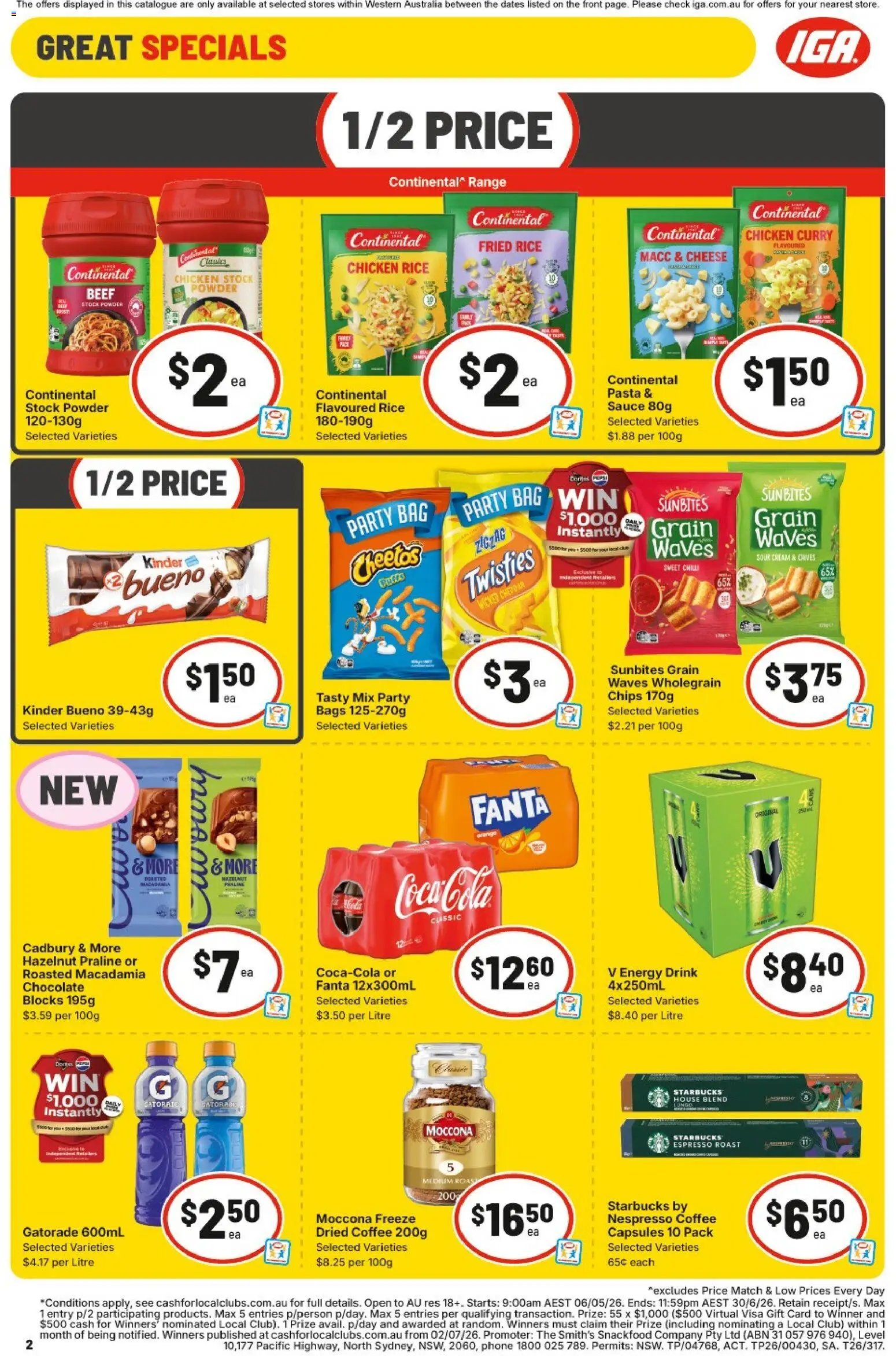 IGA catalogue from 10/06/2026 IGA catalogue WA medium metro