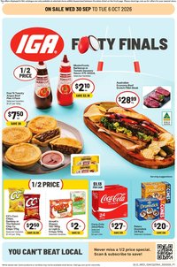 IGA catalogue from 30/09/2026 IGA catalogue Ascot