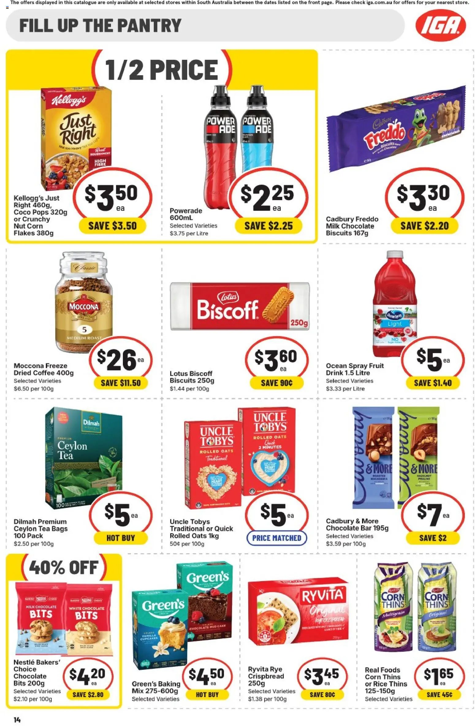 IGA catalogue from 15/07/2026 IGA catalogue SA