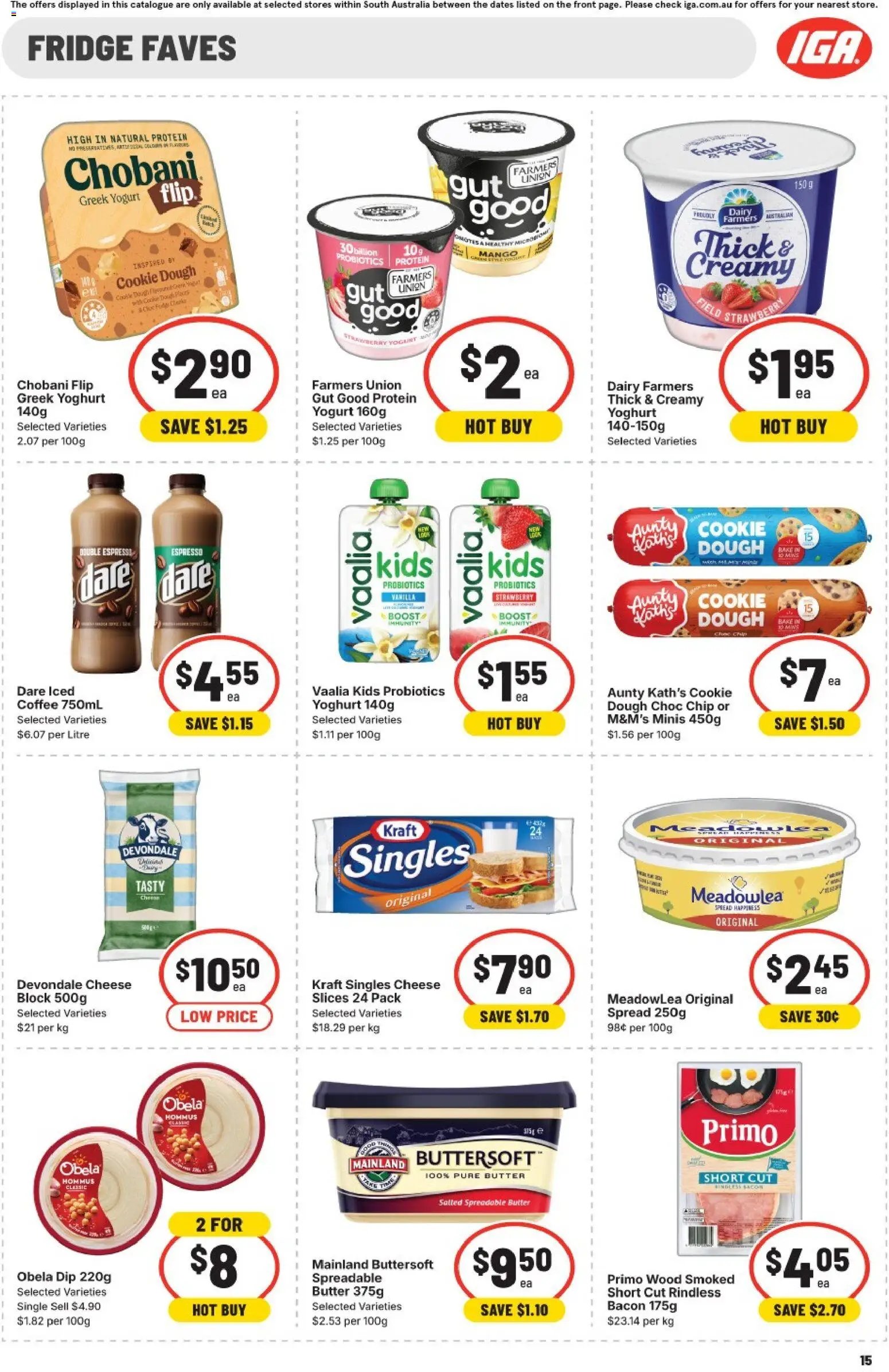 IGA catalogue from 15/07/2026 IGA catalogue SA
