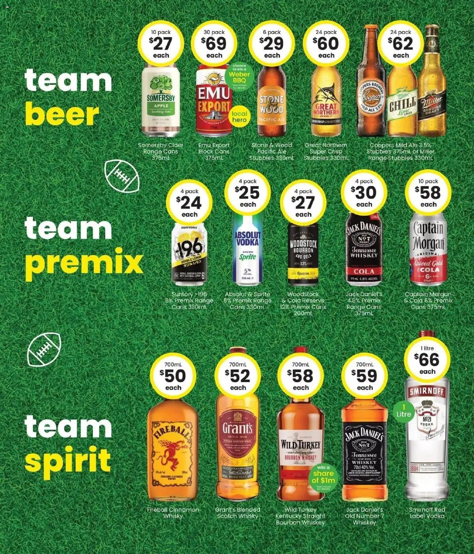 The Bottle-O catalogue from 14/09/2026 Good value booze for good value fans 14/09