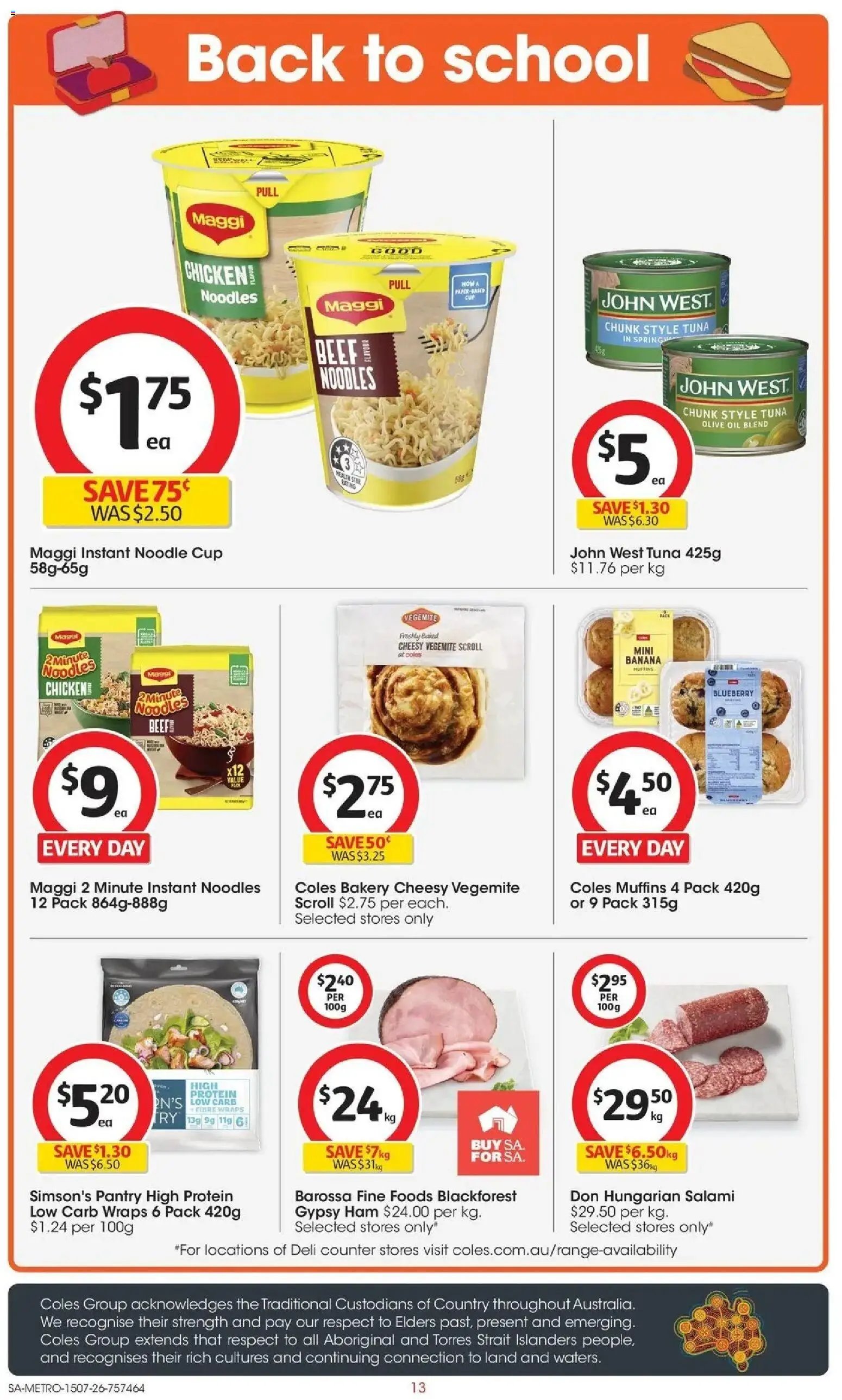 Coles catalogue from 15/07/2026 Coles catalogue SA