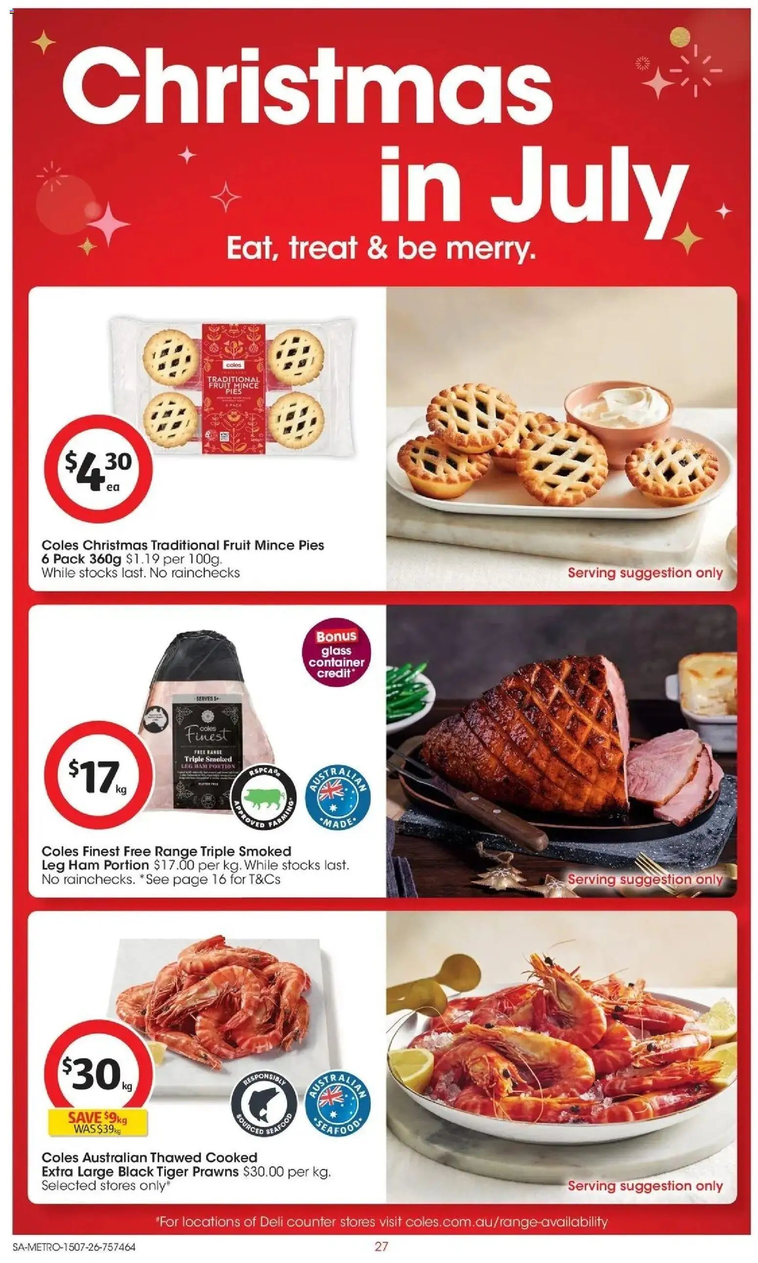 Coles catalogue from 15/07/2026 Coles catalogue SA
