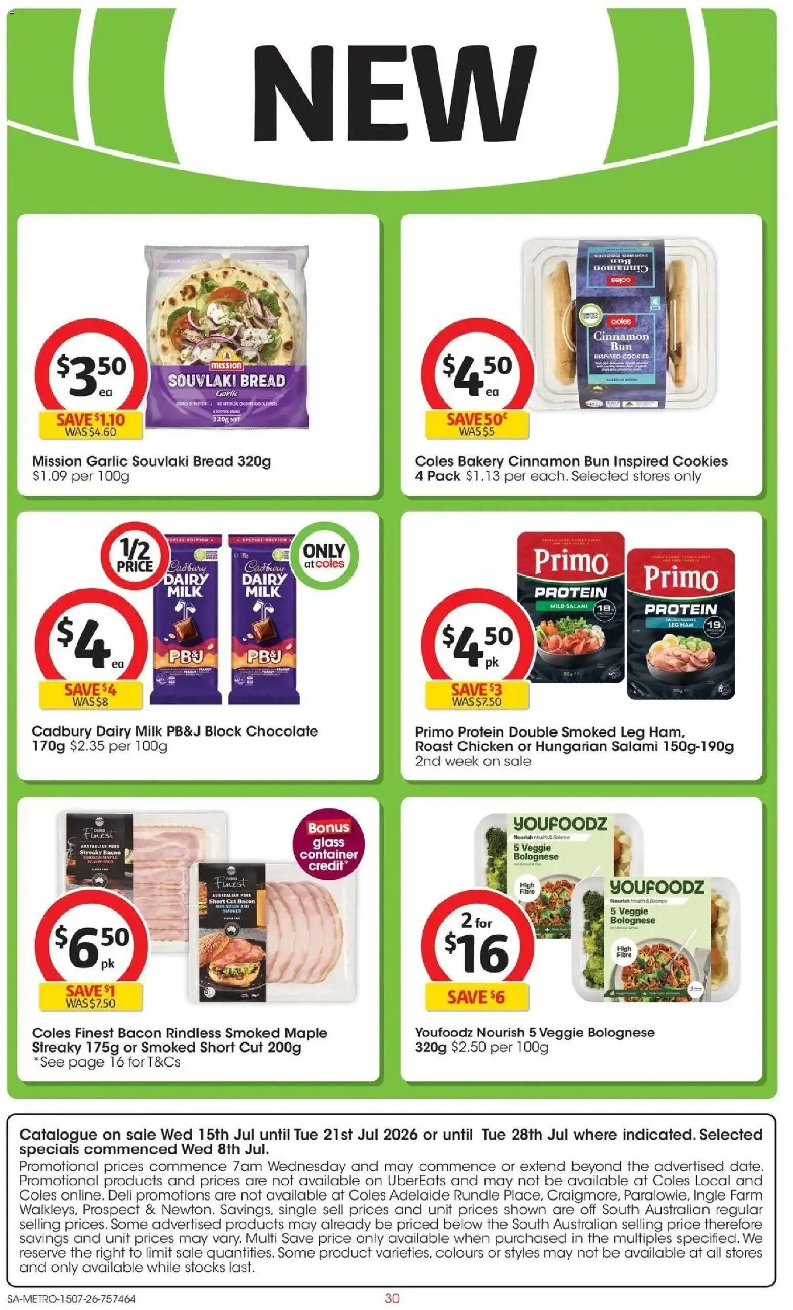 Coles catalogue from 15/07/2026 Coles catalogue SA