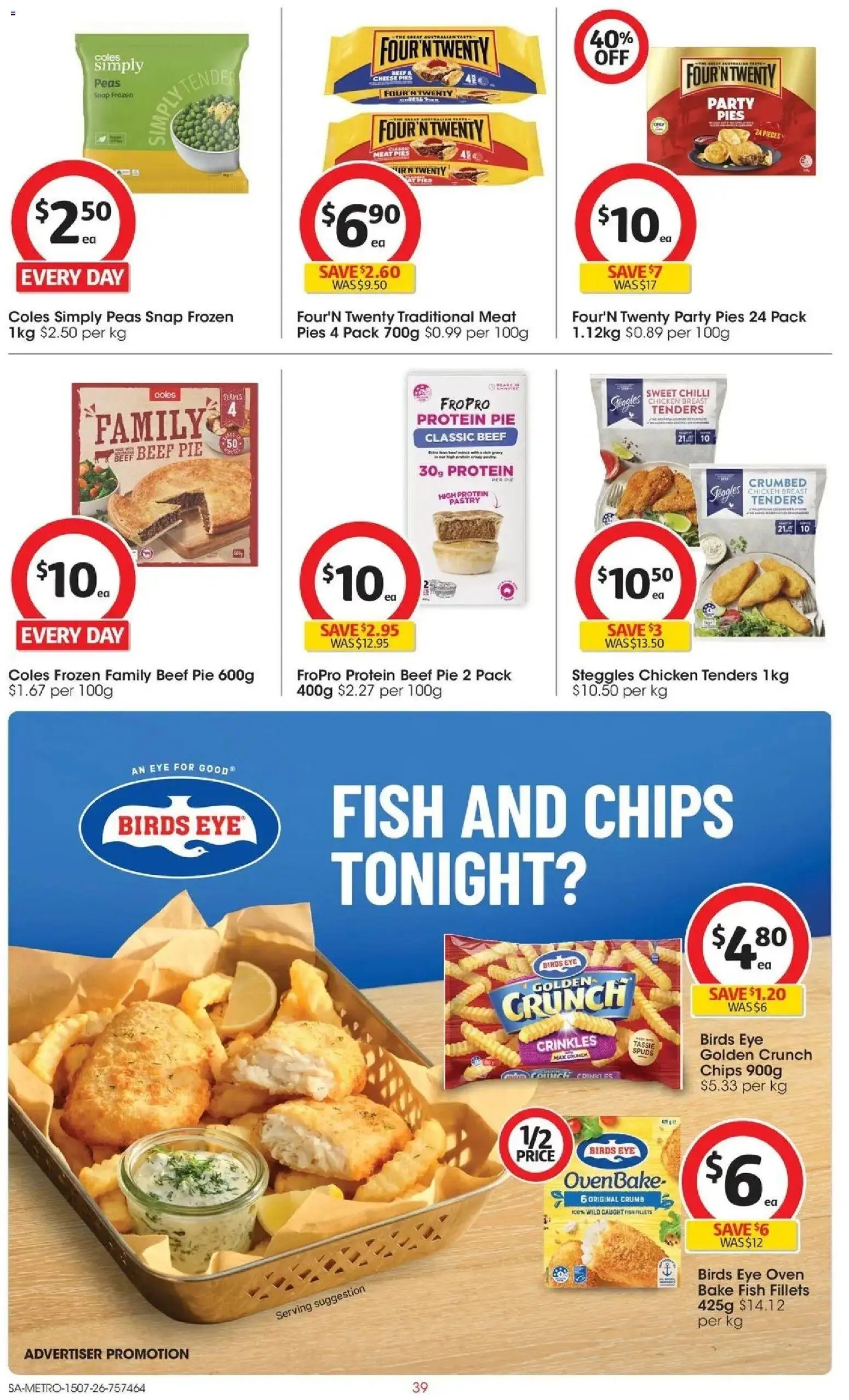 Coles catalogue from 15/07/2026 Coles catalogue SA