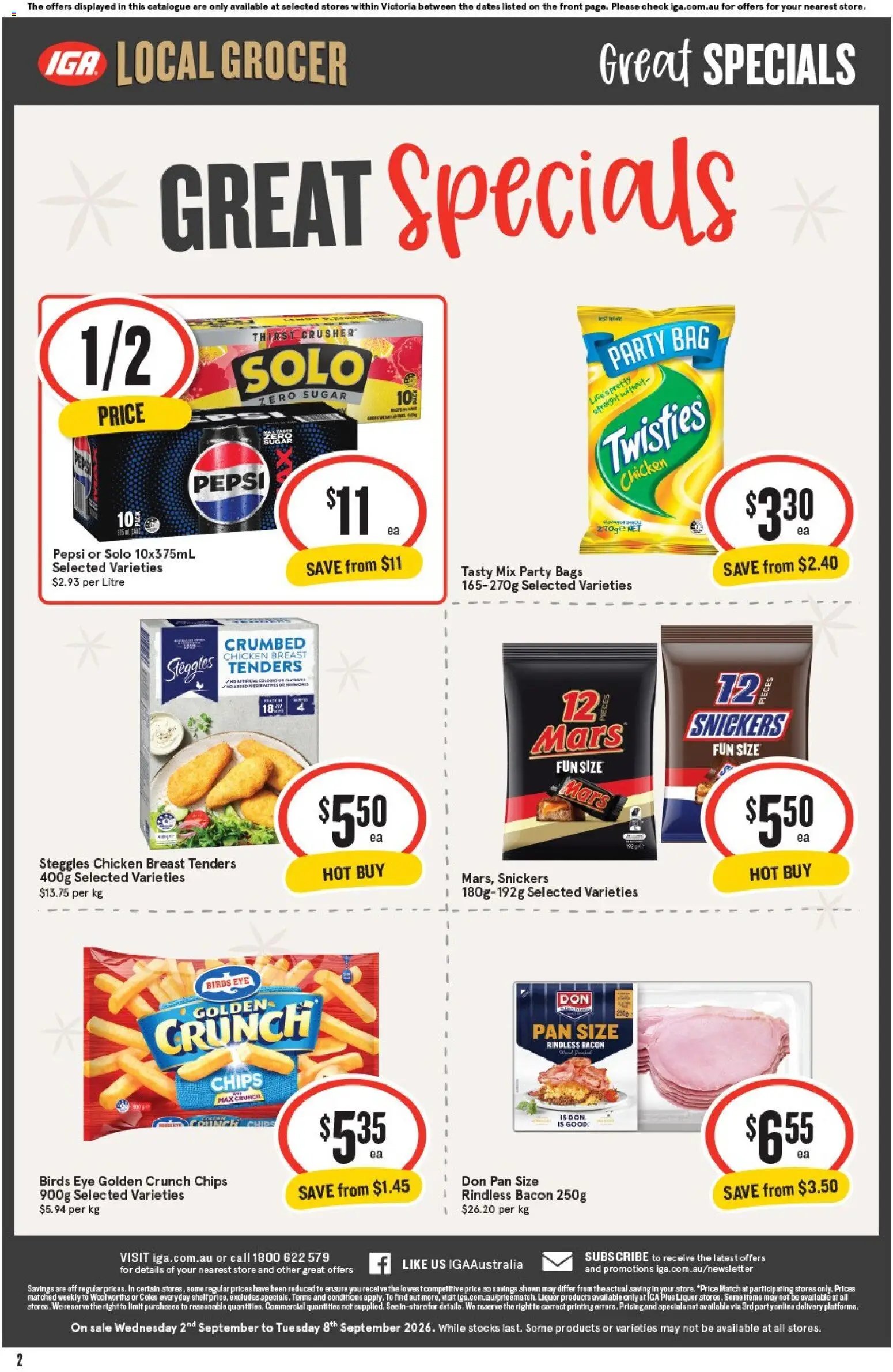 IGA catalogue from 02/09/2026 IGA catalogue Abbotsford