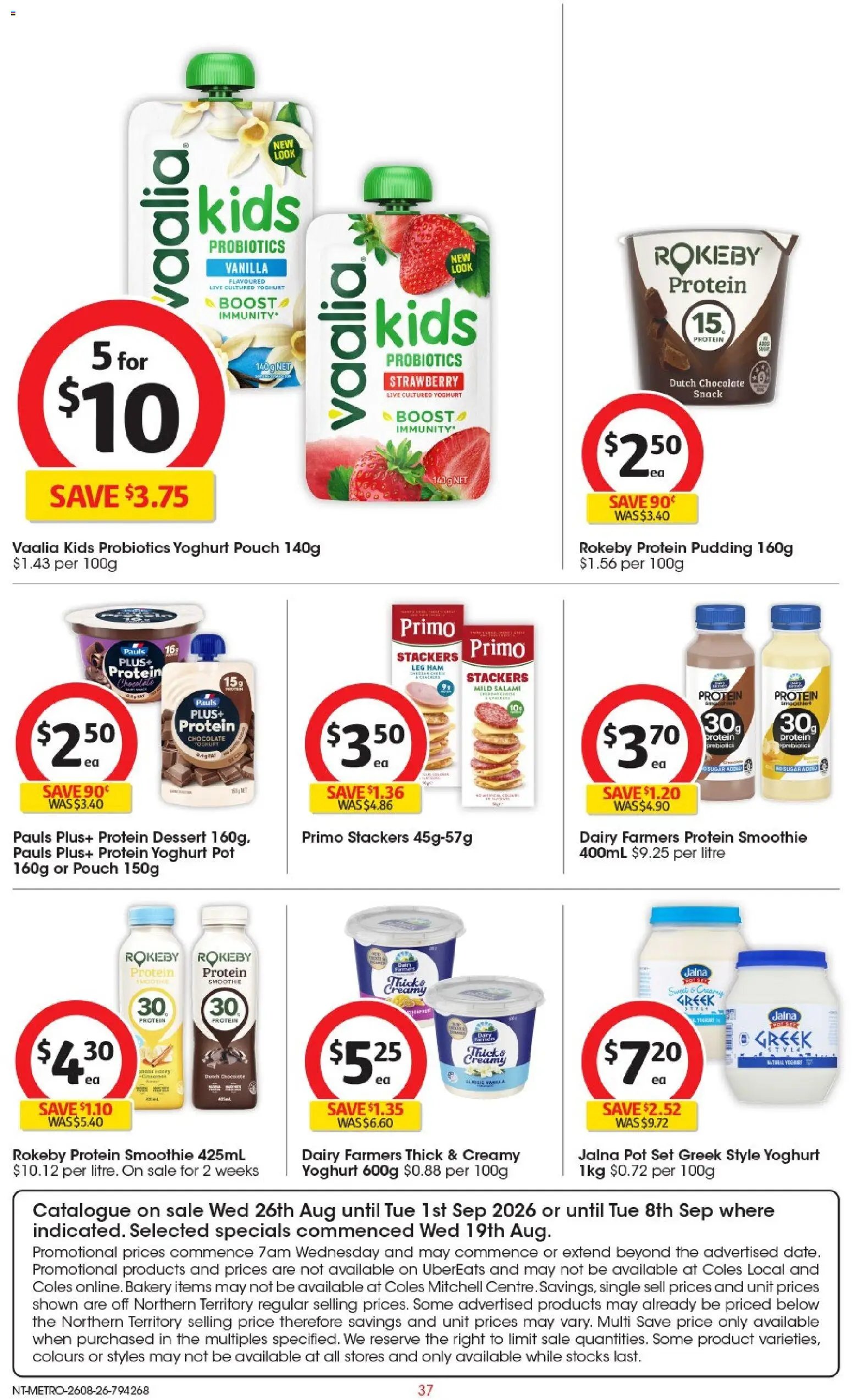 Coles catalogue from 26/08/2026 Coles catalogue NT