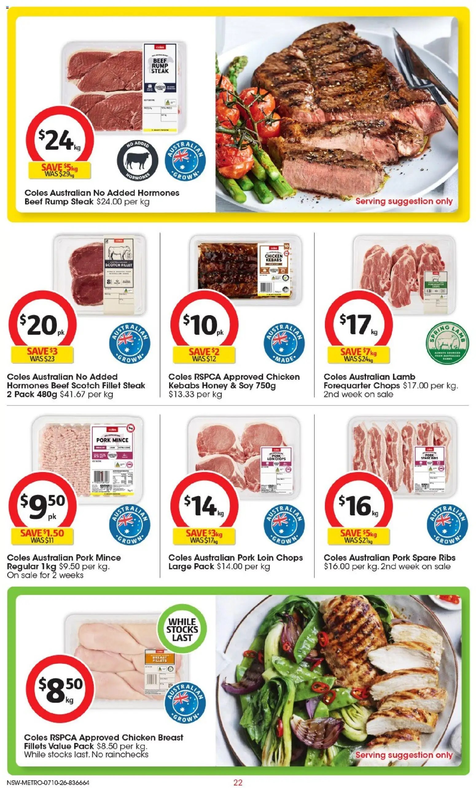 Coles catalogue from 07/10/2026 Coles catalogue NSW
