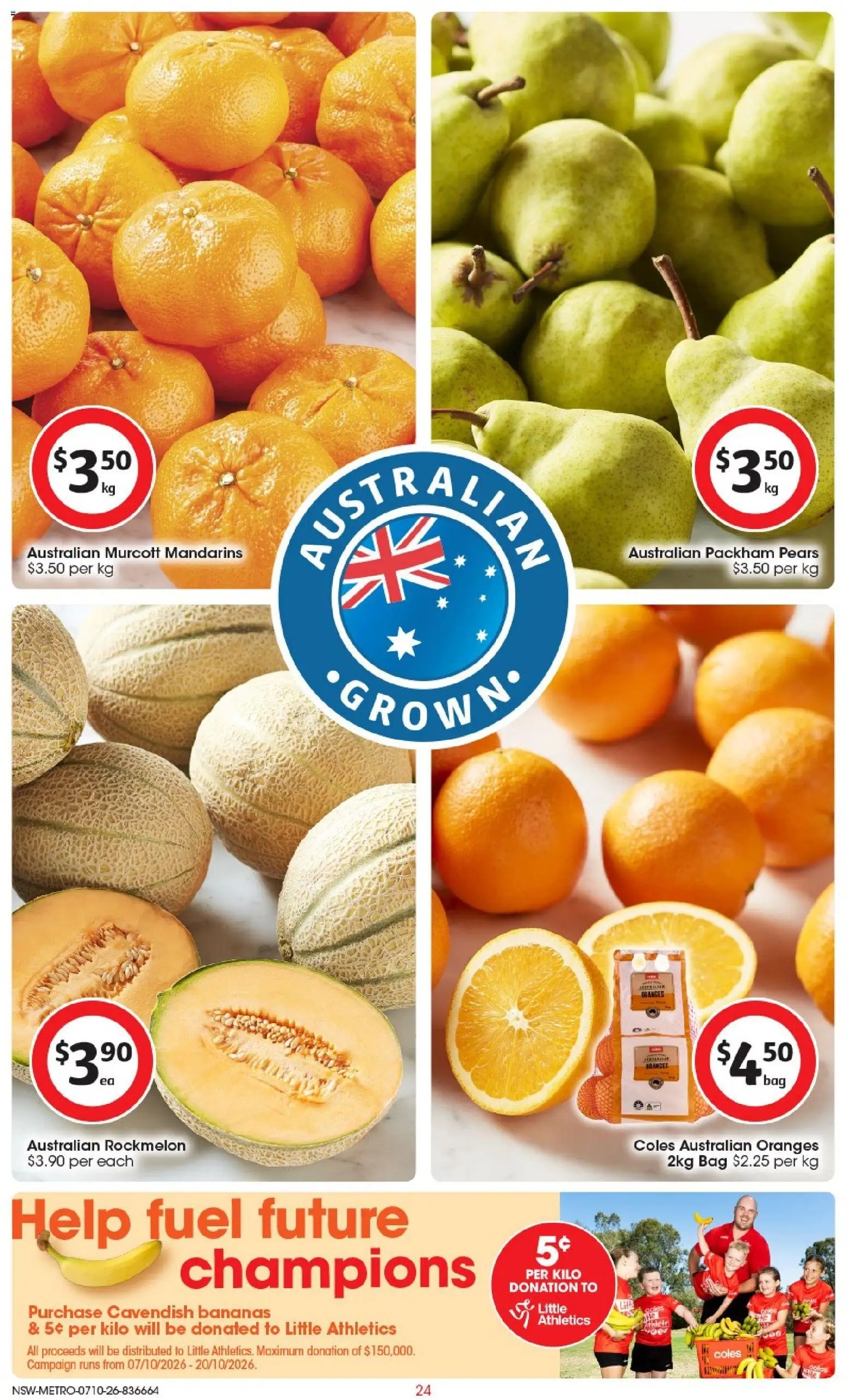 Coles catalogue from 07/10/2026 Coles catalogue NSW