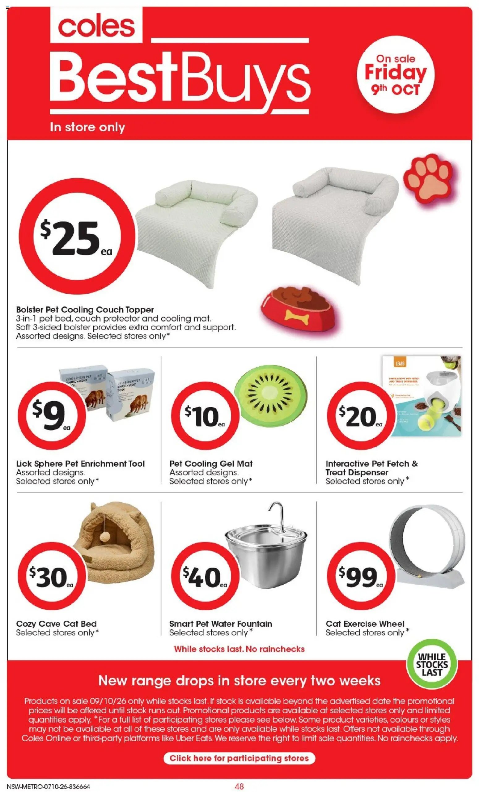 Coles catalogue from 07/10/2026 Coles catalogue NSW