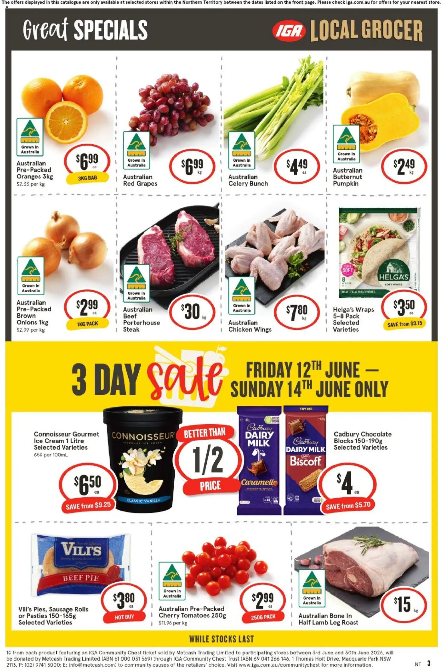 IGA catalogue from 10/06/2026 IGA Local Grocer NT
