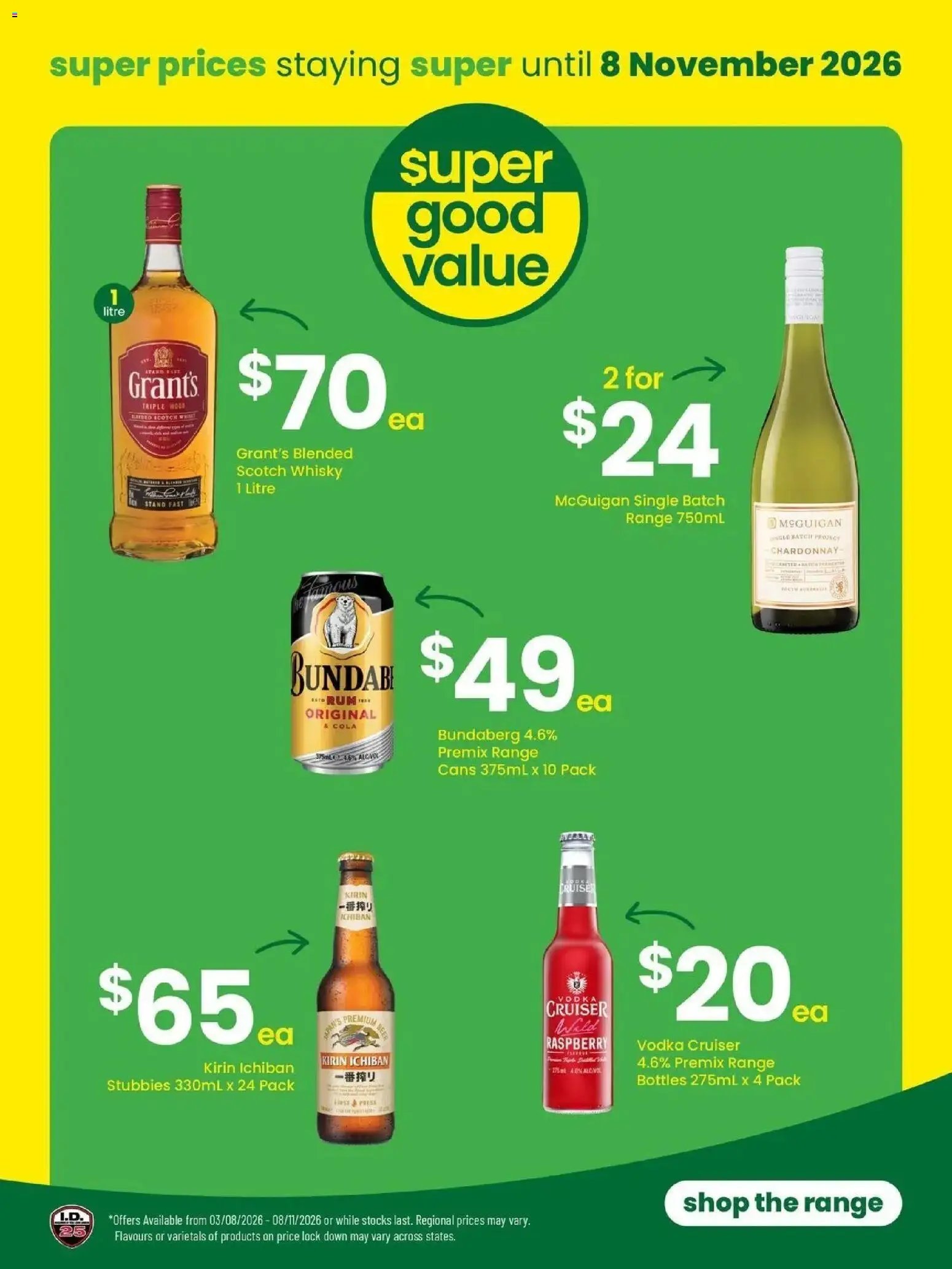 The Bottle-O catalogue from 31/08/2026 The Bottle-O catalogue Bayswater