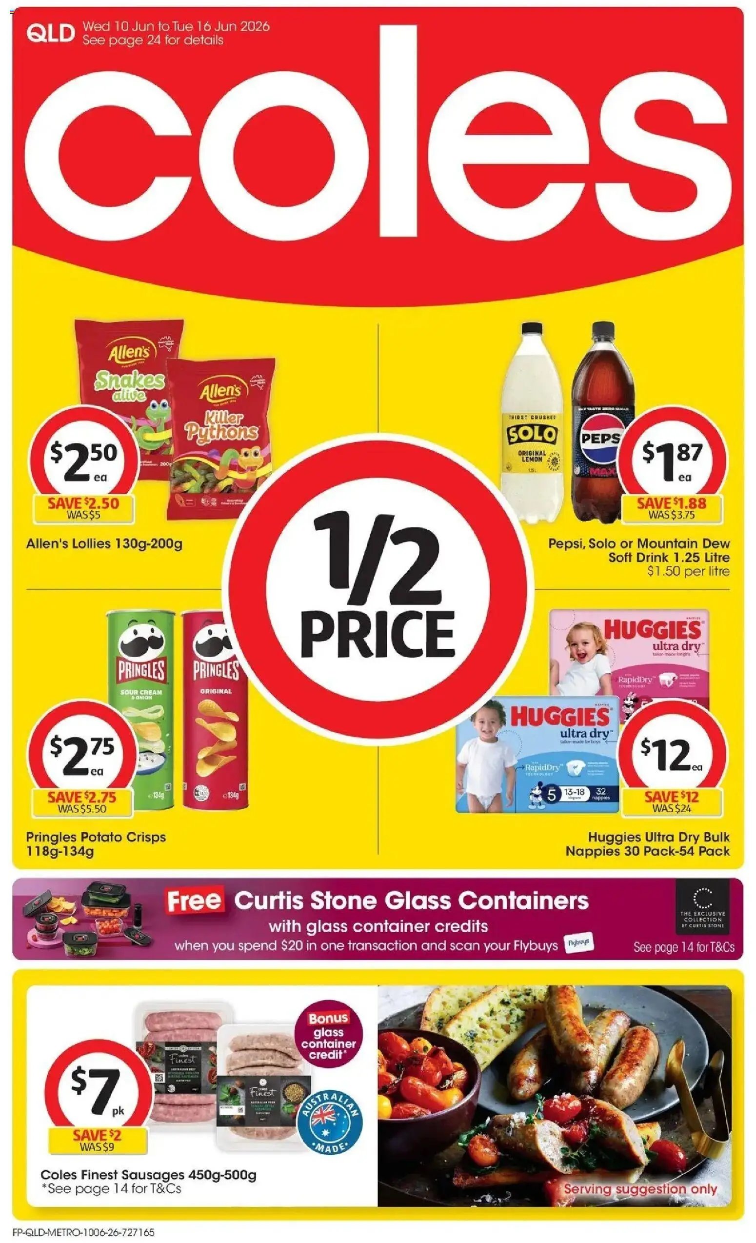Coles catalogue from 09/06/2026 Coles catalogue QLD