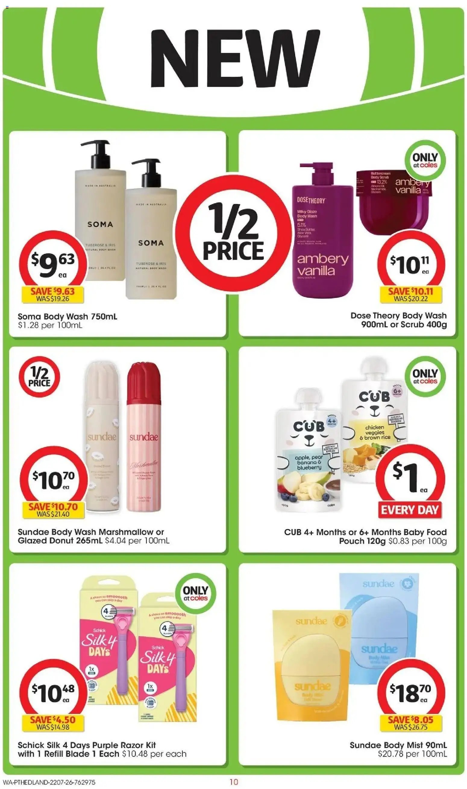 Coles catalogue from 22/07/2026 Coles catalogue PT Hedland