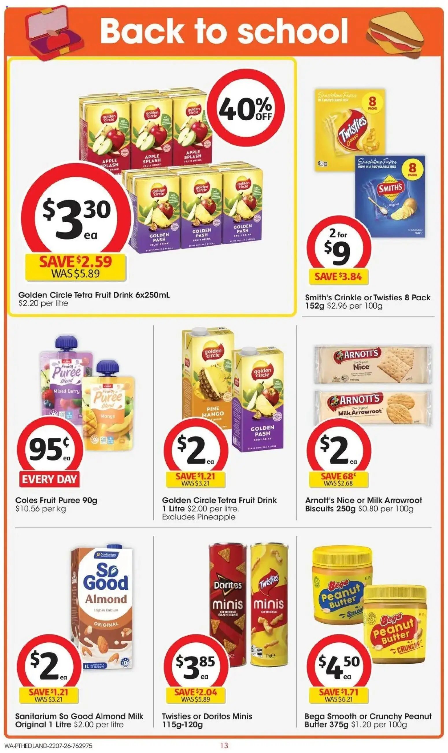Coles catalogue from 22/07/2026 Coles catalogue PT Hedland