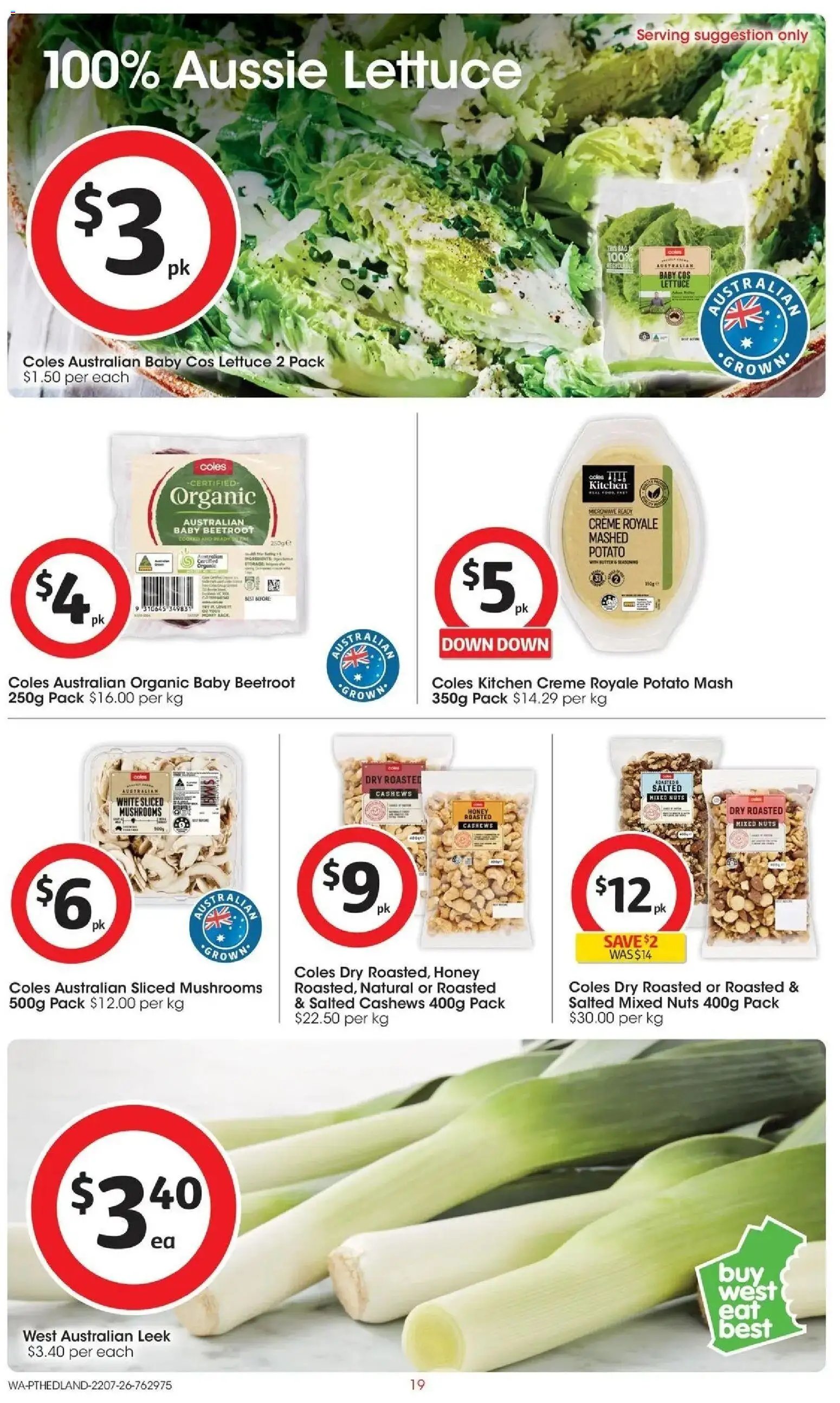 Coles catalogue from 22/07/2026 Coles catalogue PT Hedland