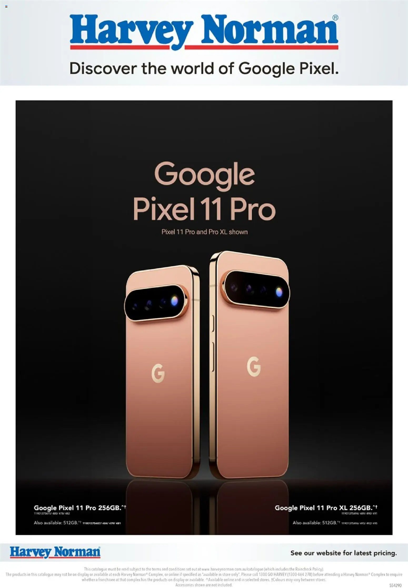 Harvey Norman catalogue from 17/08/2026 Harvey Norman Google Pre-Order
