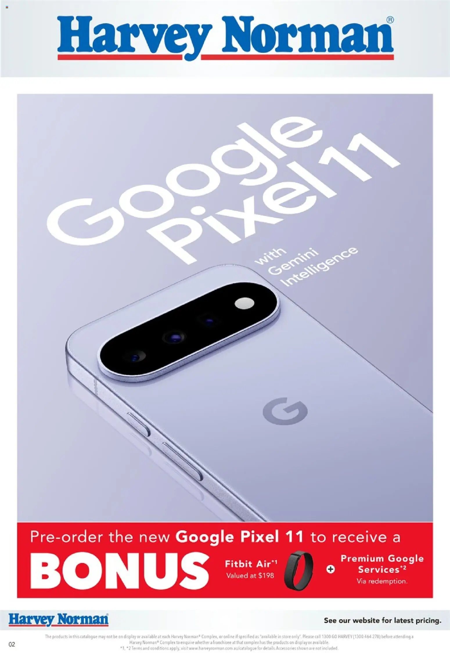 Harvey Norman catalogue from 17/08/2026 Harvey Norman Google Pre-Order